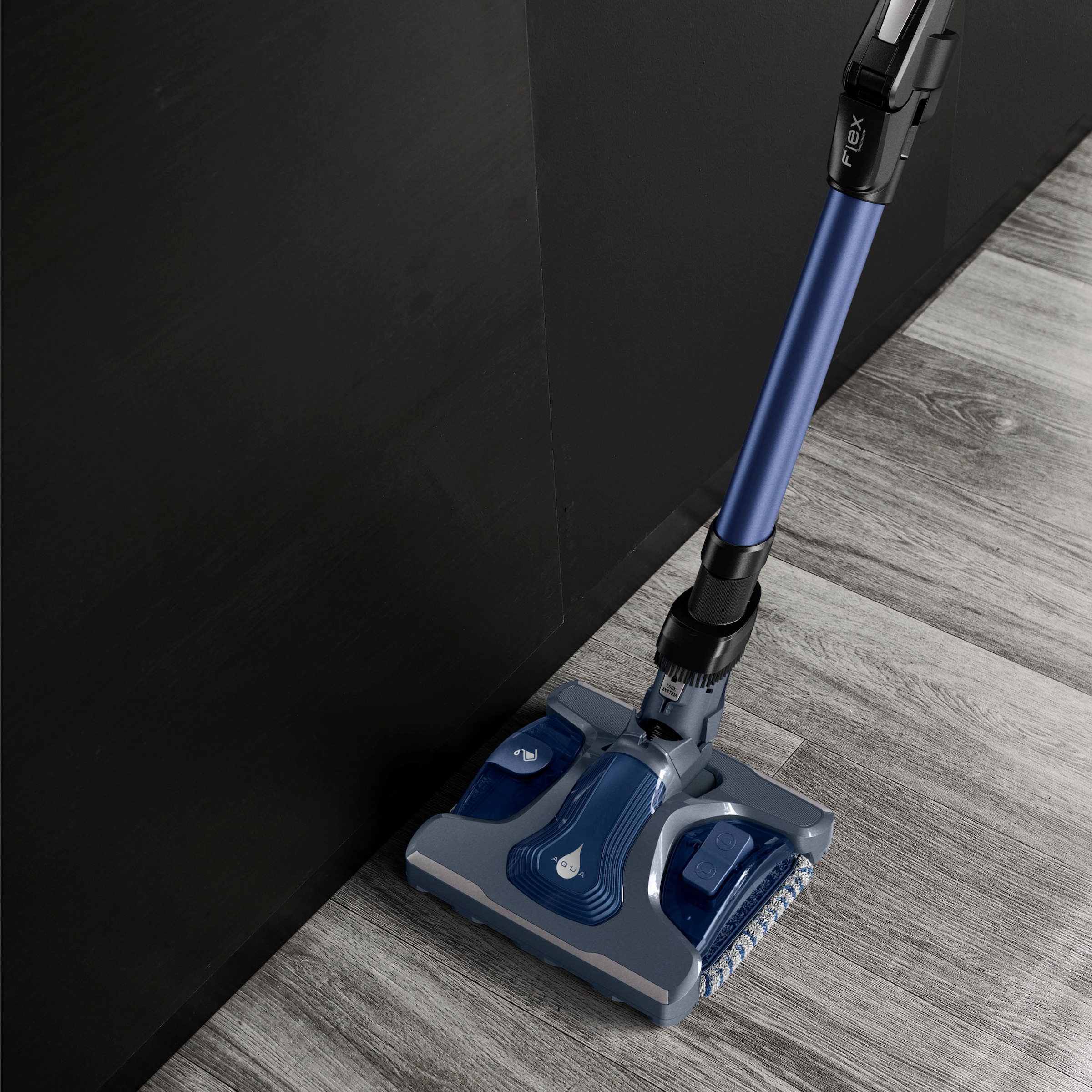 Rowenta Akku-Hand-und Stielstaubsauger »RH99C0 X-Force Flex 14.60 Aqua«, leistungsstark, Aqua Düse, hohes Fassungsvermögen, Flex-Gelenk