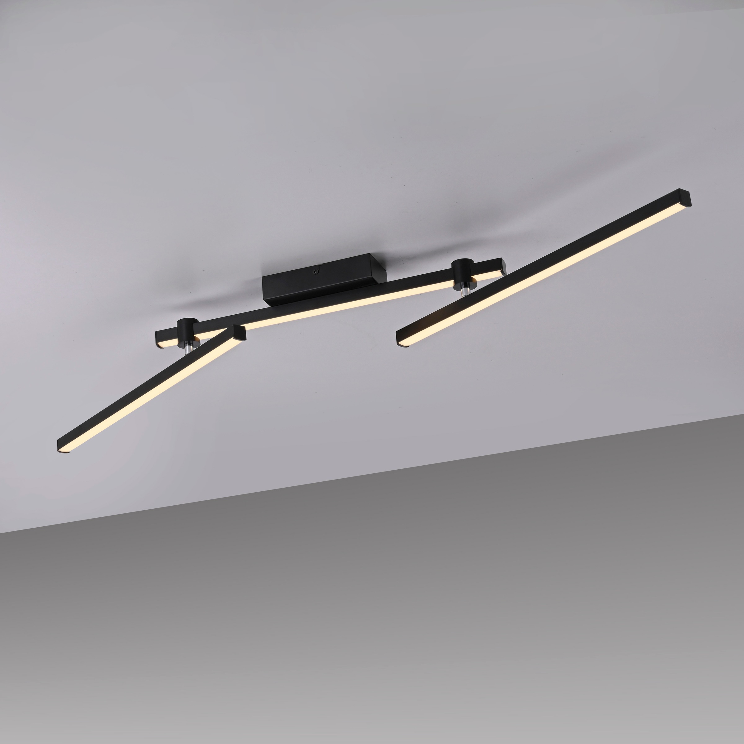 SCHÖNER WOHNEN-Kollektion LED Deckenleuchte »STRAIGHT« LED-Board 1 Stk. Warmweiß SCHÖNER WOHNEN Kollektion, drehbar