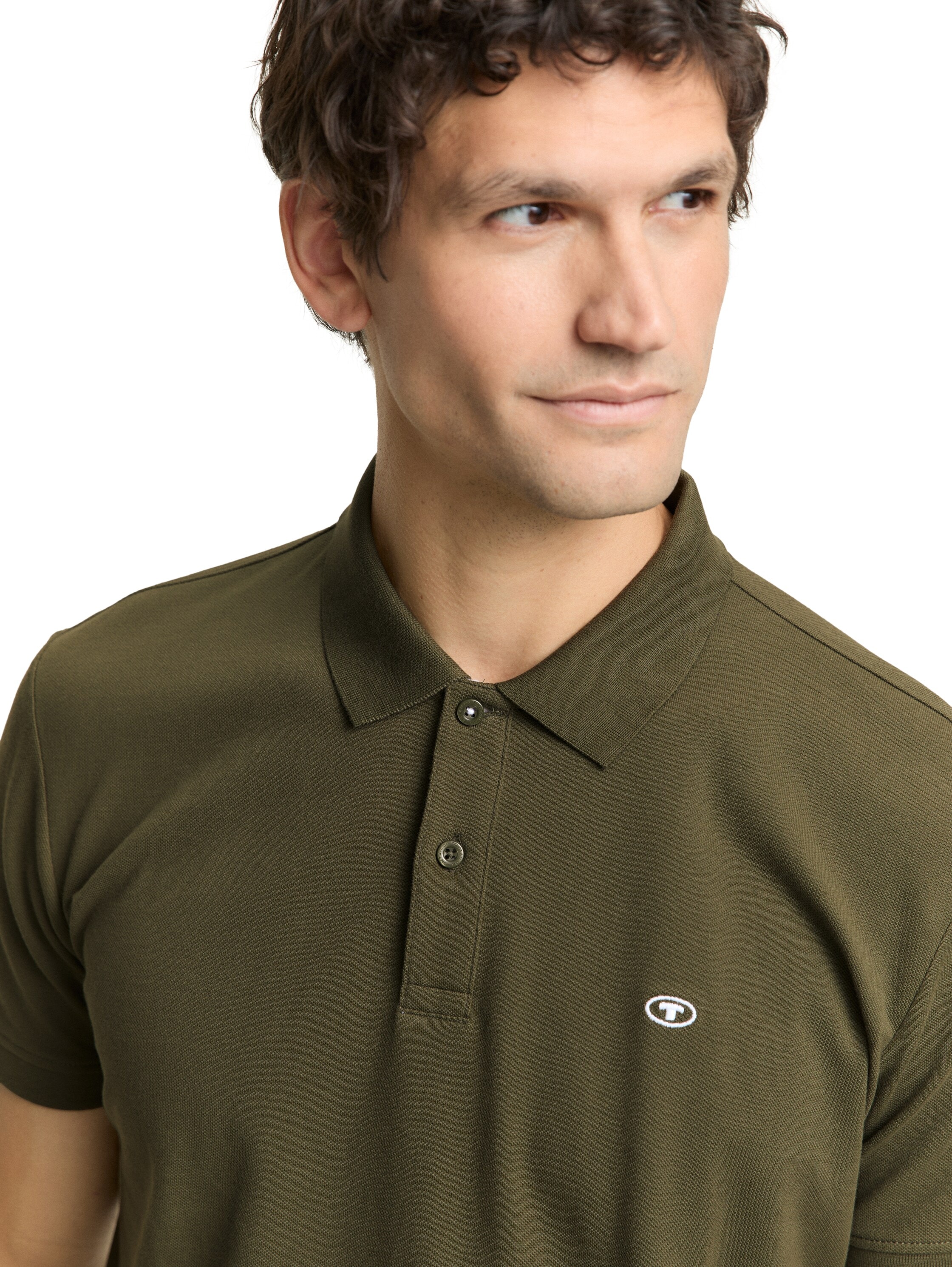 TOM TAILOR Poloshirt mit Logo Stickerei