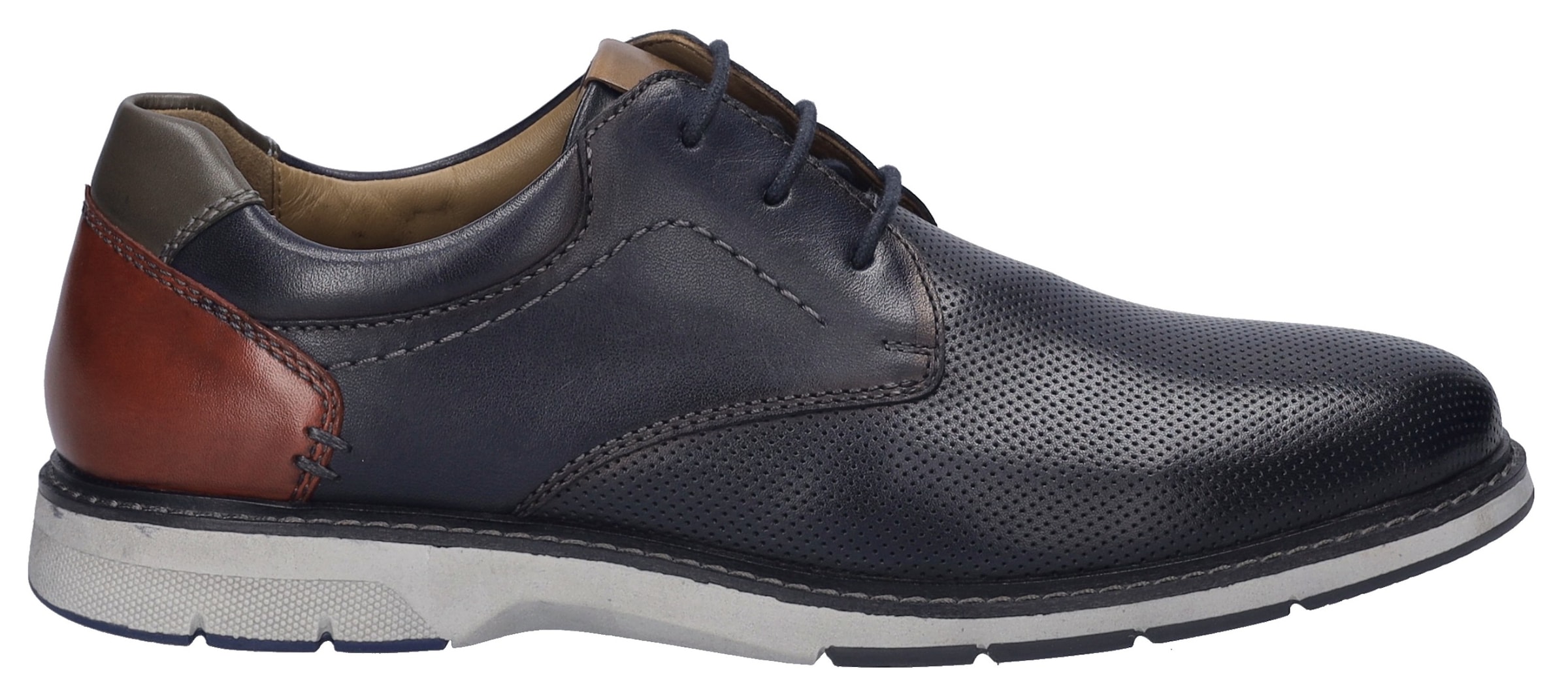 Josef Seibel Schnürschuh »Stuart 02«, Komfortschuh, Businessschuh, Sneaker in Komfortweite G (weit)