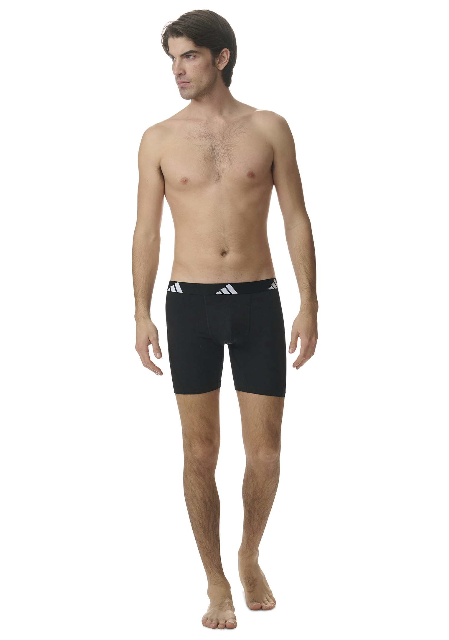adidas Sportswear Boxershorts »Active Flex Cotton«, (3er Pack), mit etwas längerem Bein