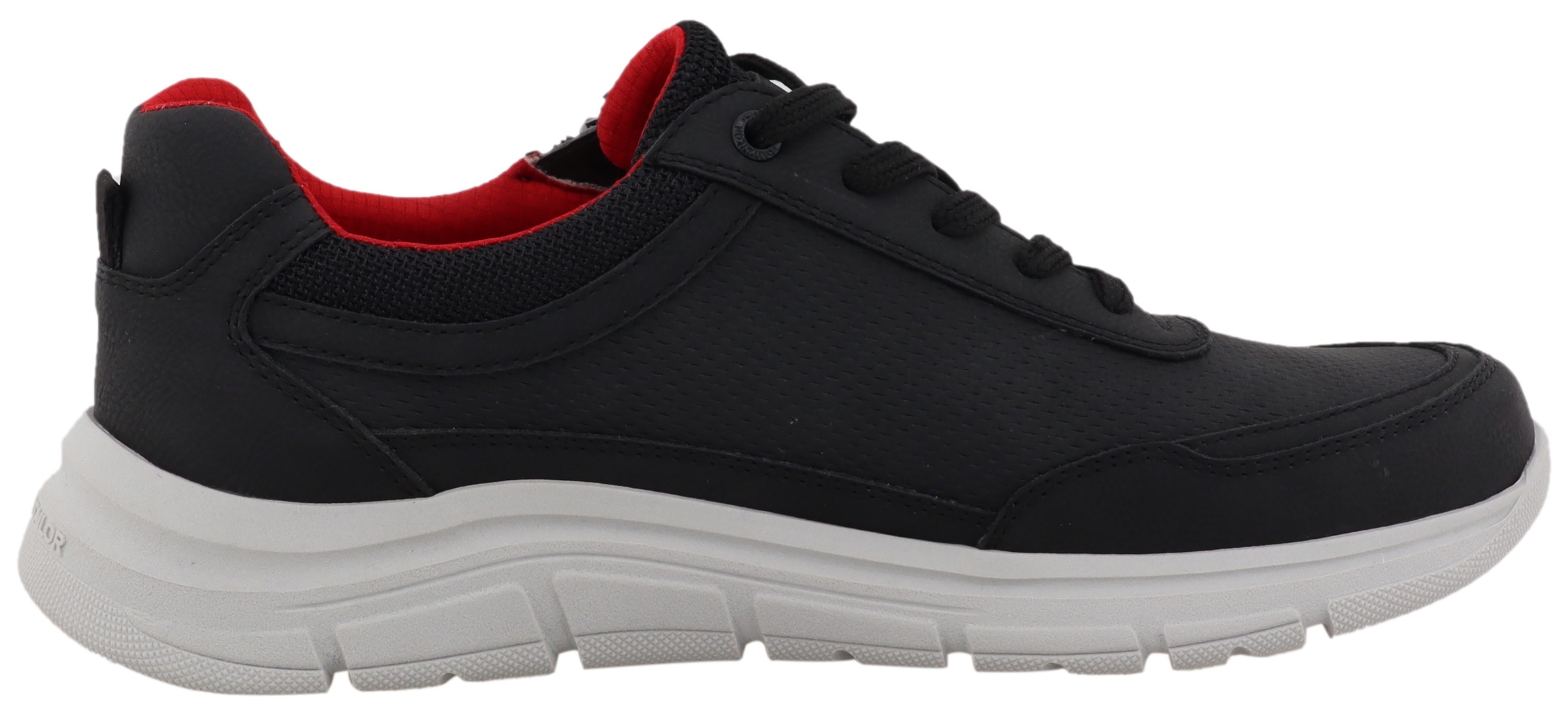 TOM TAILOR Sneaker, Freizeitschuh, Halbschuh, Schnürschuh mit Logoschriftzug