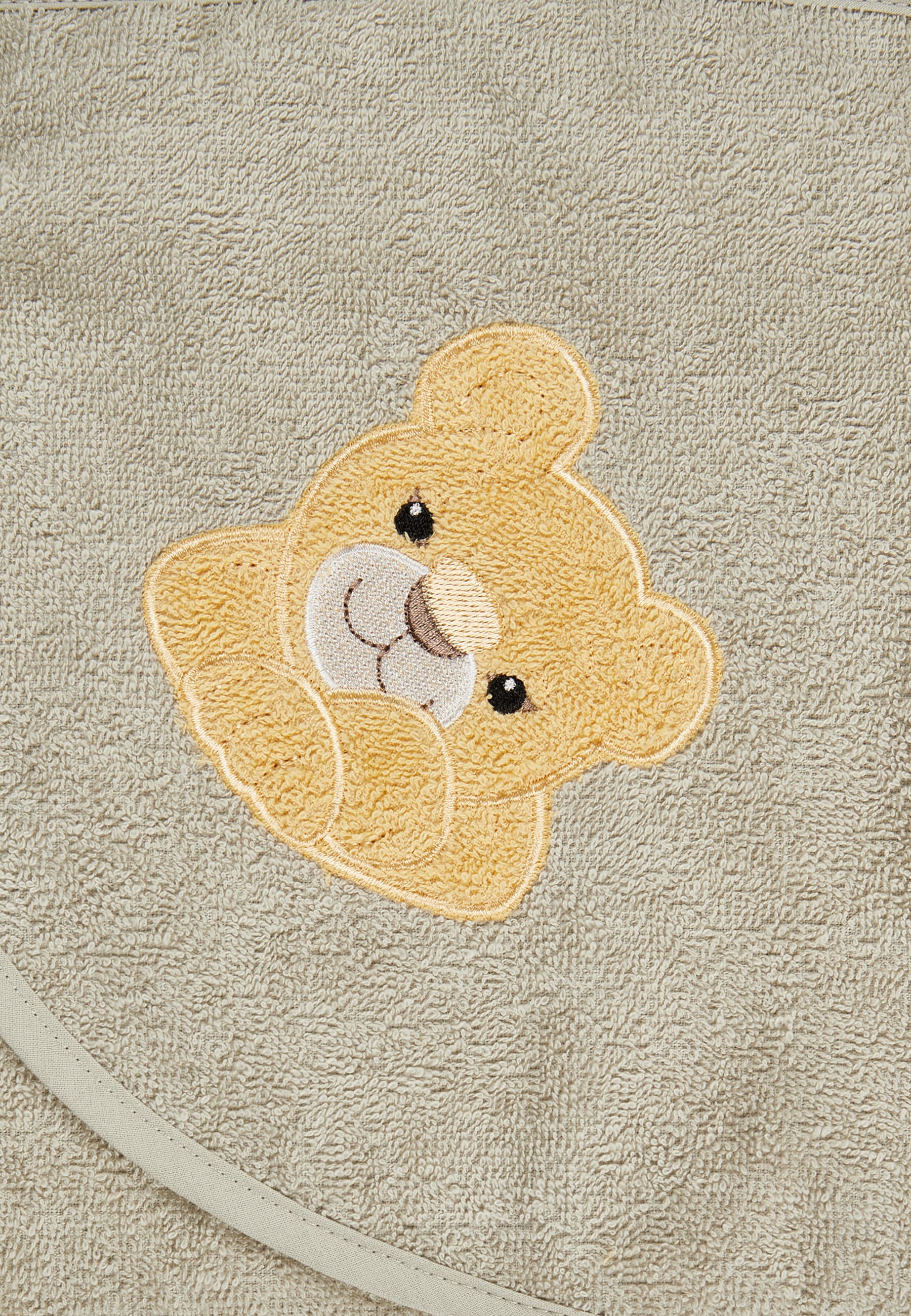 Sterntaler® Kapuzenhandtuch »Kapuzenbadetuch 80x80 cm LÖWE Leo«