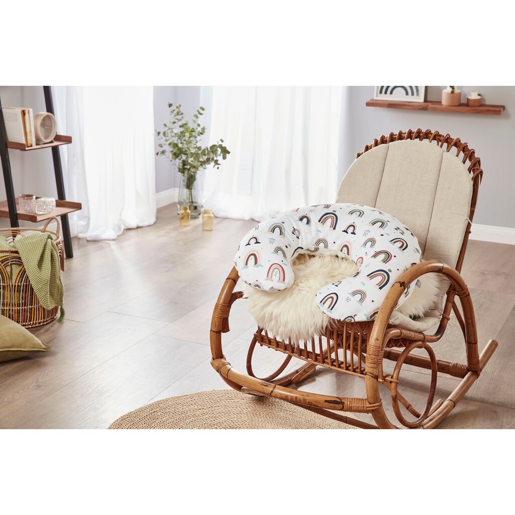 Rotho Babydesign Stillkissen »Mini, Boho Rainbow«, (1 tlg.)