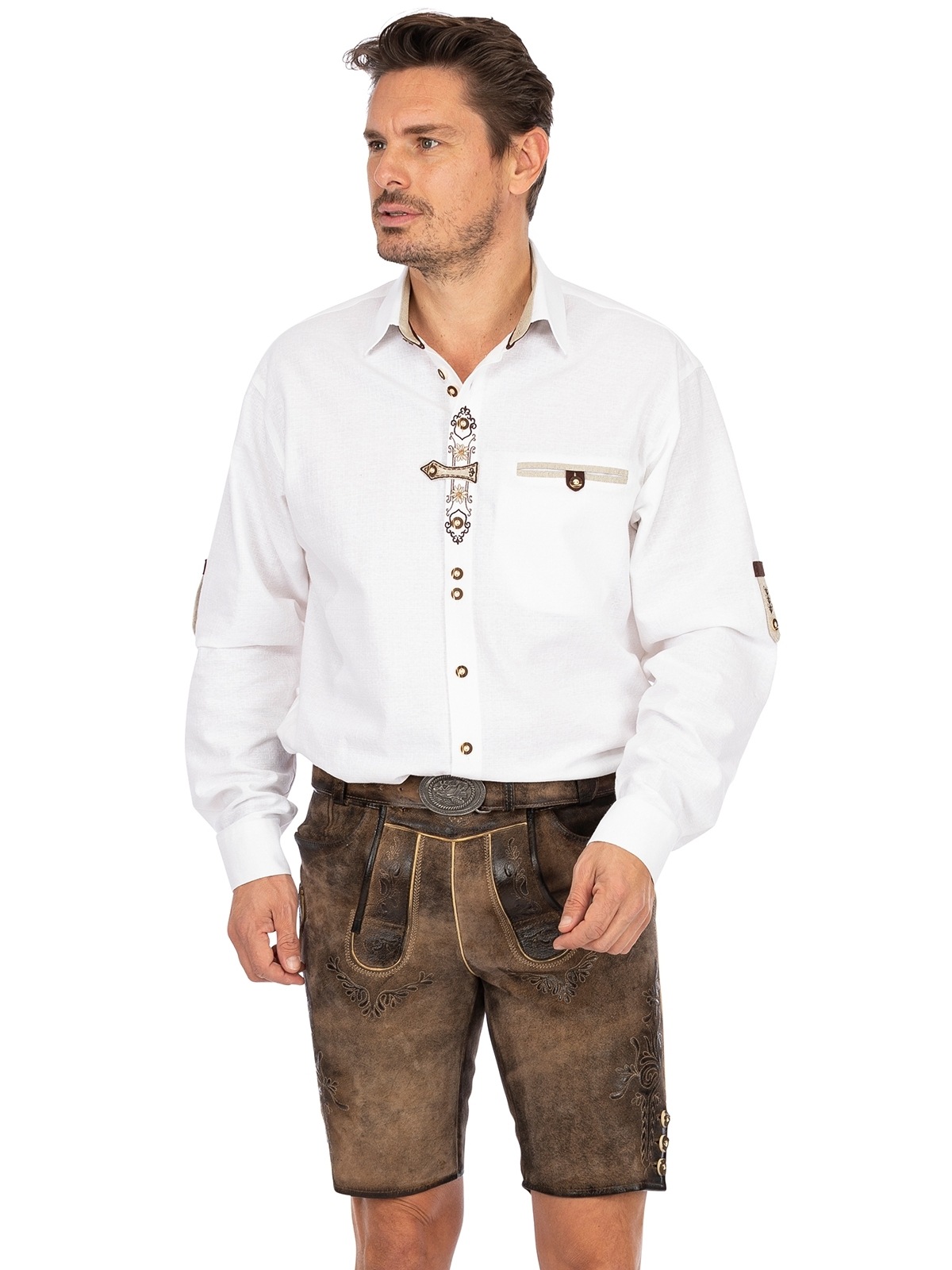 Country Maddox Lederhose »Lederhose HOPFENSEE«