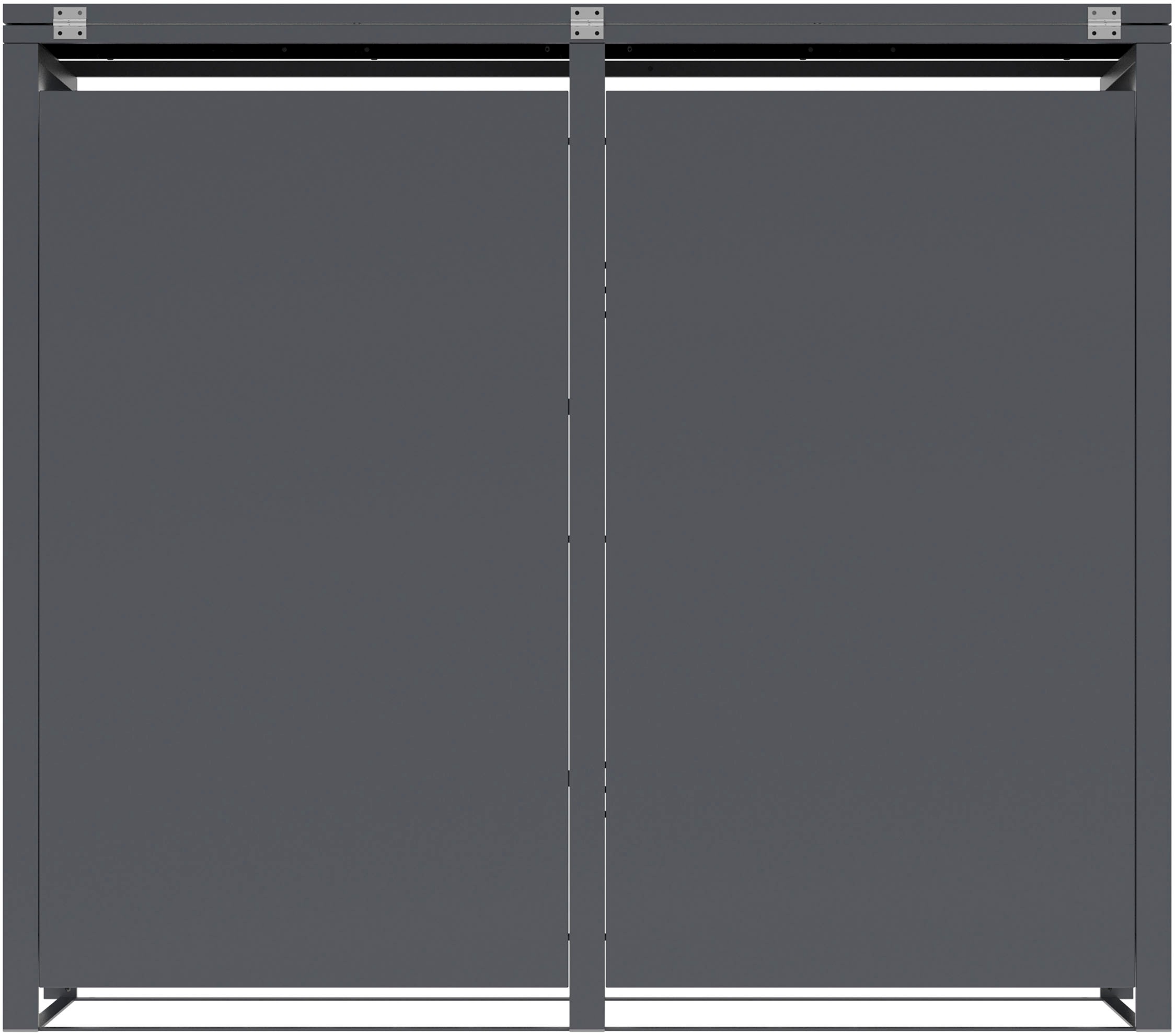 WESTMANN Mülltonnenbox »Varius 2« BxTxH: 132x80x116 cm, für 2x240 L Mülltonnen