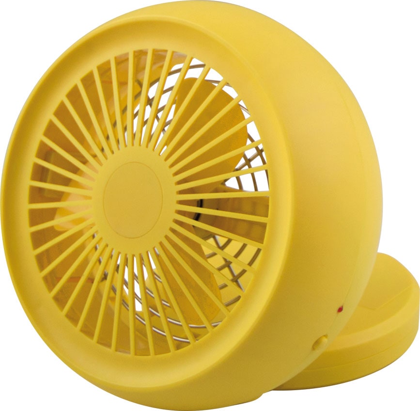 Tischventilator »Dinky Gelb«, 16,5 cm Durchmesser