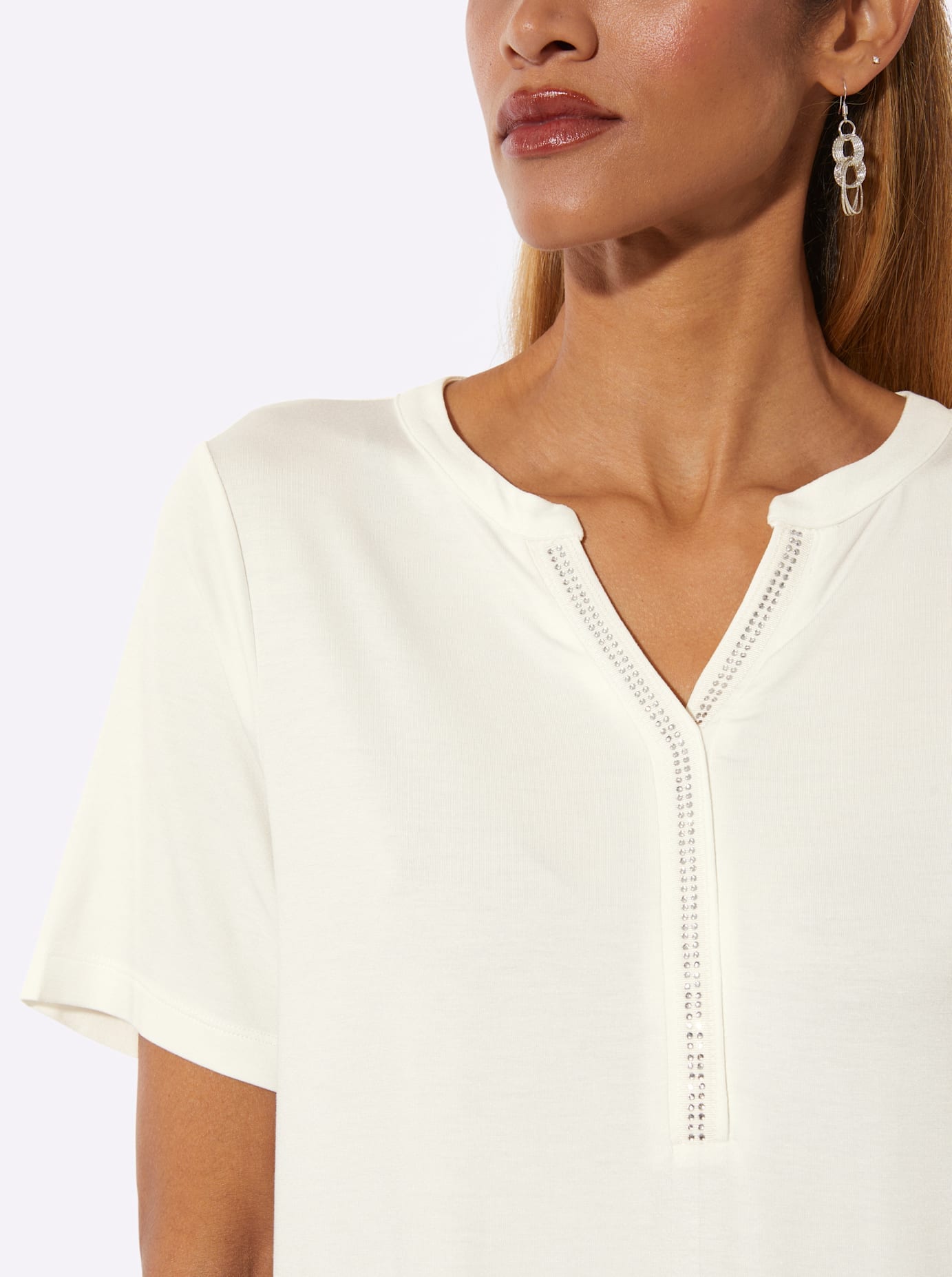 creation L V-Shirt »Kurzarm-Shirt« 1 tlg.