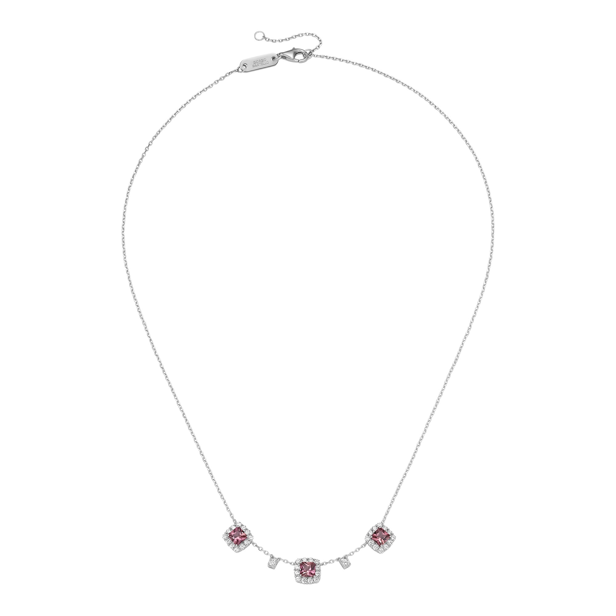 GIORGIO MARTELLO MILANO Collier »Collier Ziersteine, Zirkonia weiß, Silber 925«