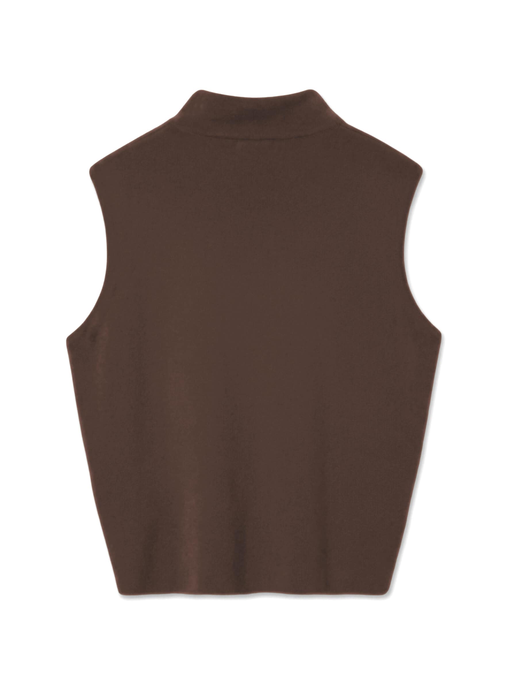 TOPSHOP Strickpullover »TSCASSI KNITTED TIE NECK TOP KNT NOOS« Materialmix, normal geschnitten