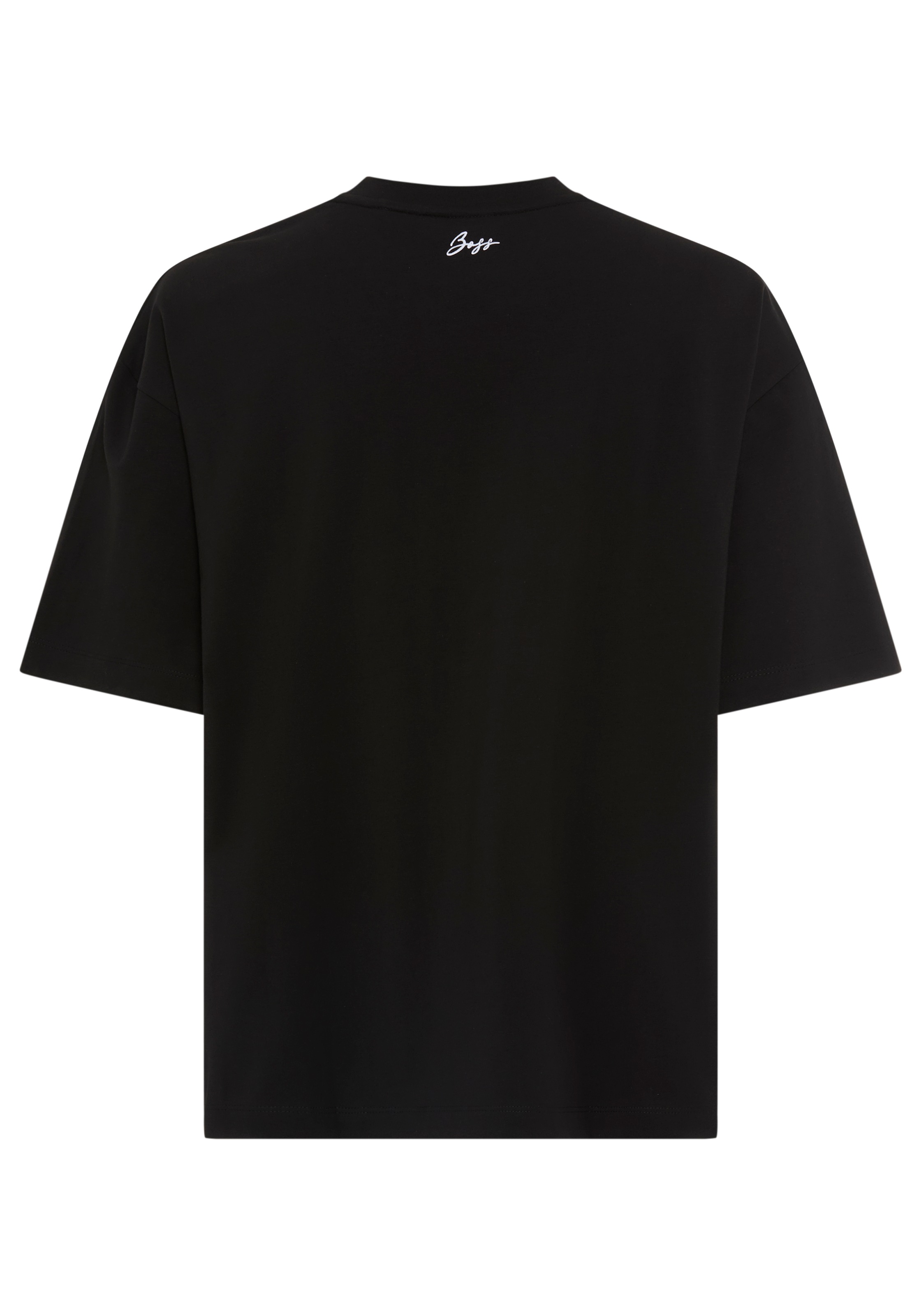 BOSS ORANGE T-Shirt »Eboys Premium Damenmode« Oversize Fit mit Print