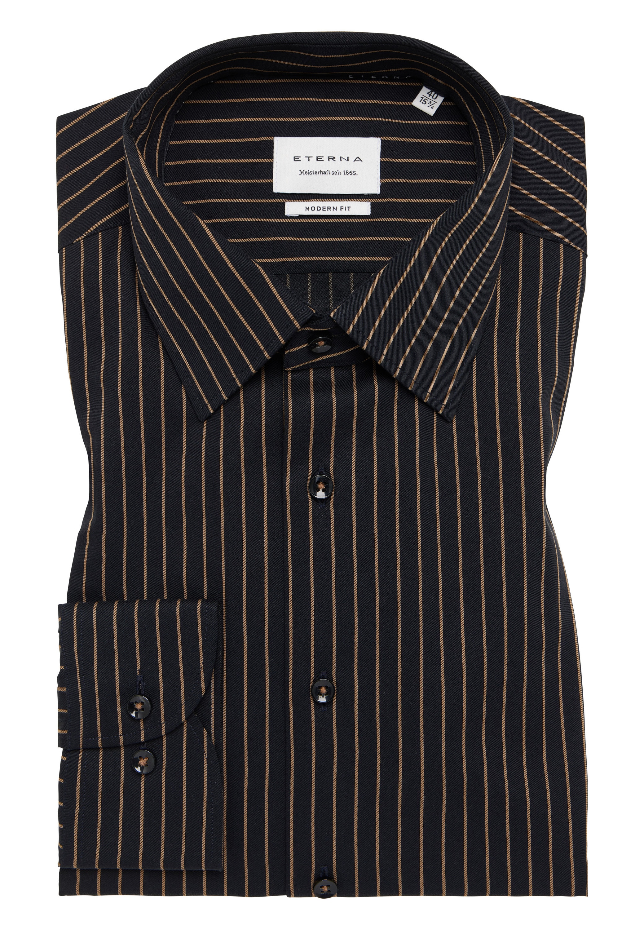 Eterna Langarmhemd »MODERN FIT« NON IRON (bügelfrei)