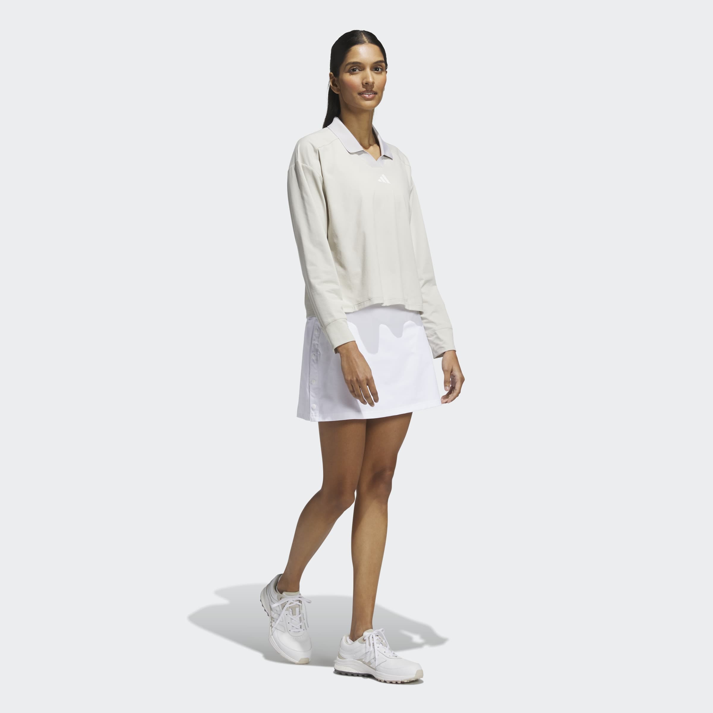 adidas Performance Poloshirt für Golf, sportlicher Schnitt, aus Polyester