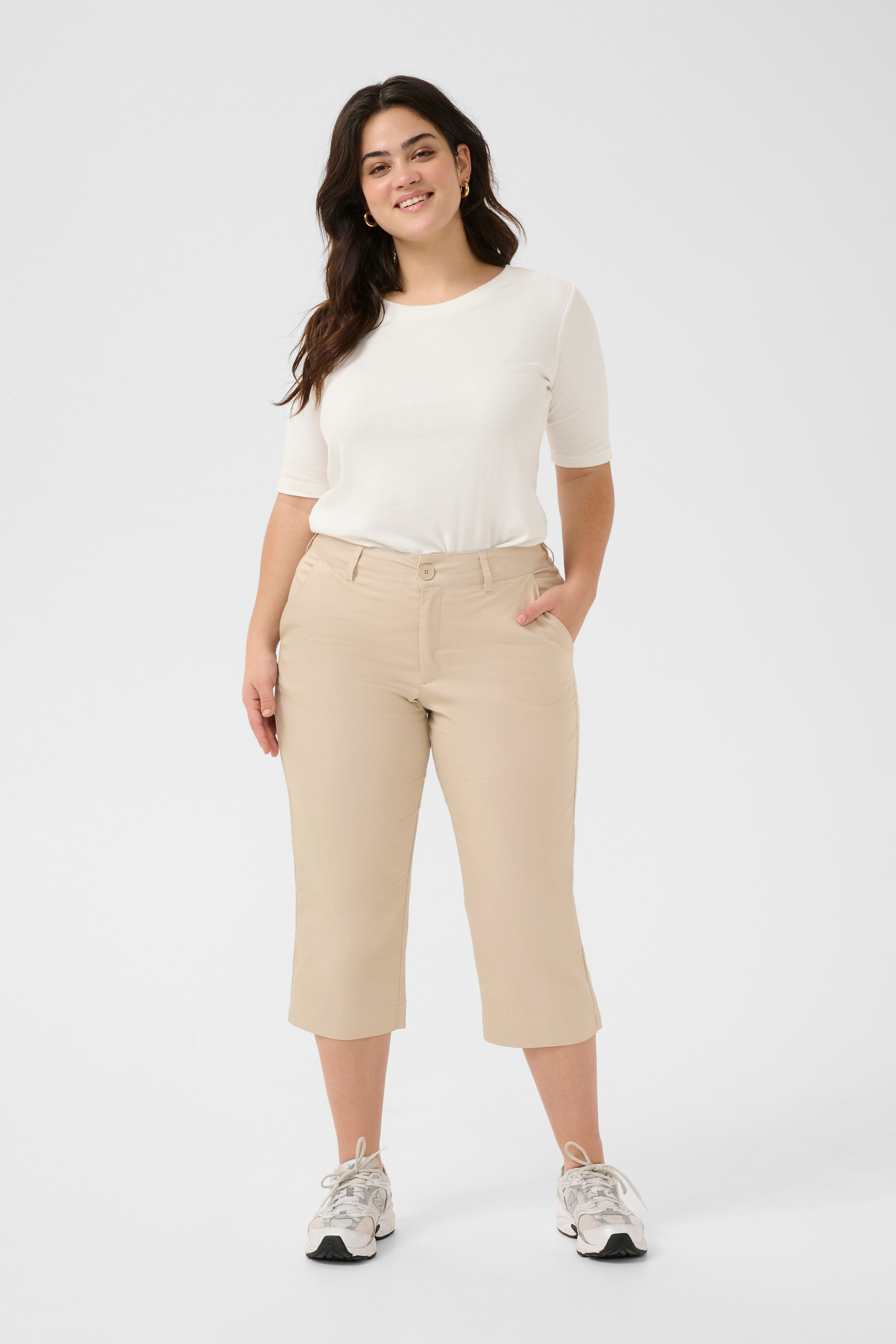 KAFFE Curve Marlene-Hose »Damen Hose KCleana«