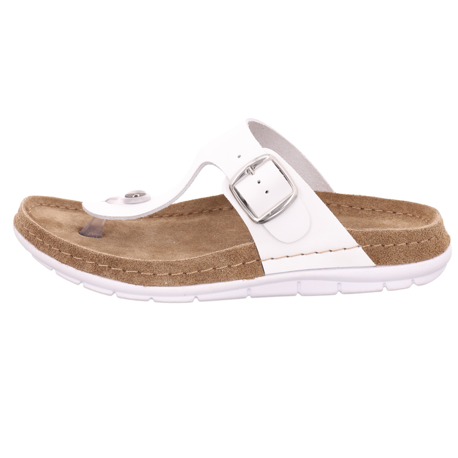 Rohde Zehentrenner »Rodigo-D«  Keilabsatz, Sommerschuh, Schlappen, Hausschuh mit Schnallenverschluss