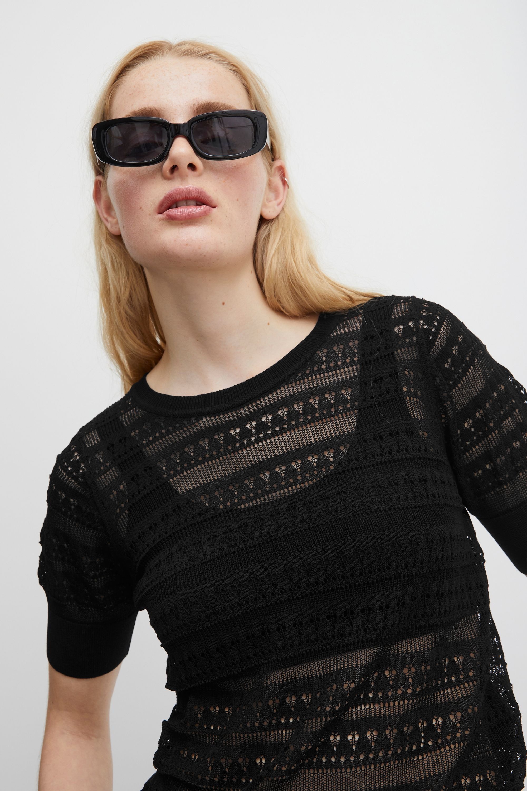 Ichi Strickfleece-Pullover »Strickpullover IHMarinda«