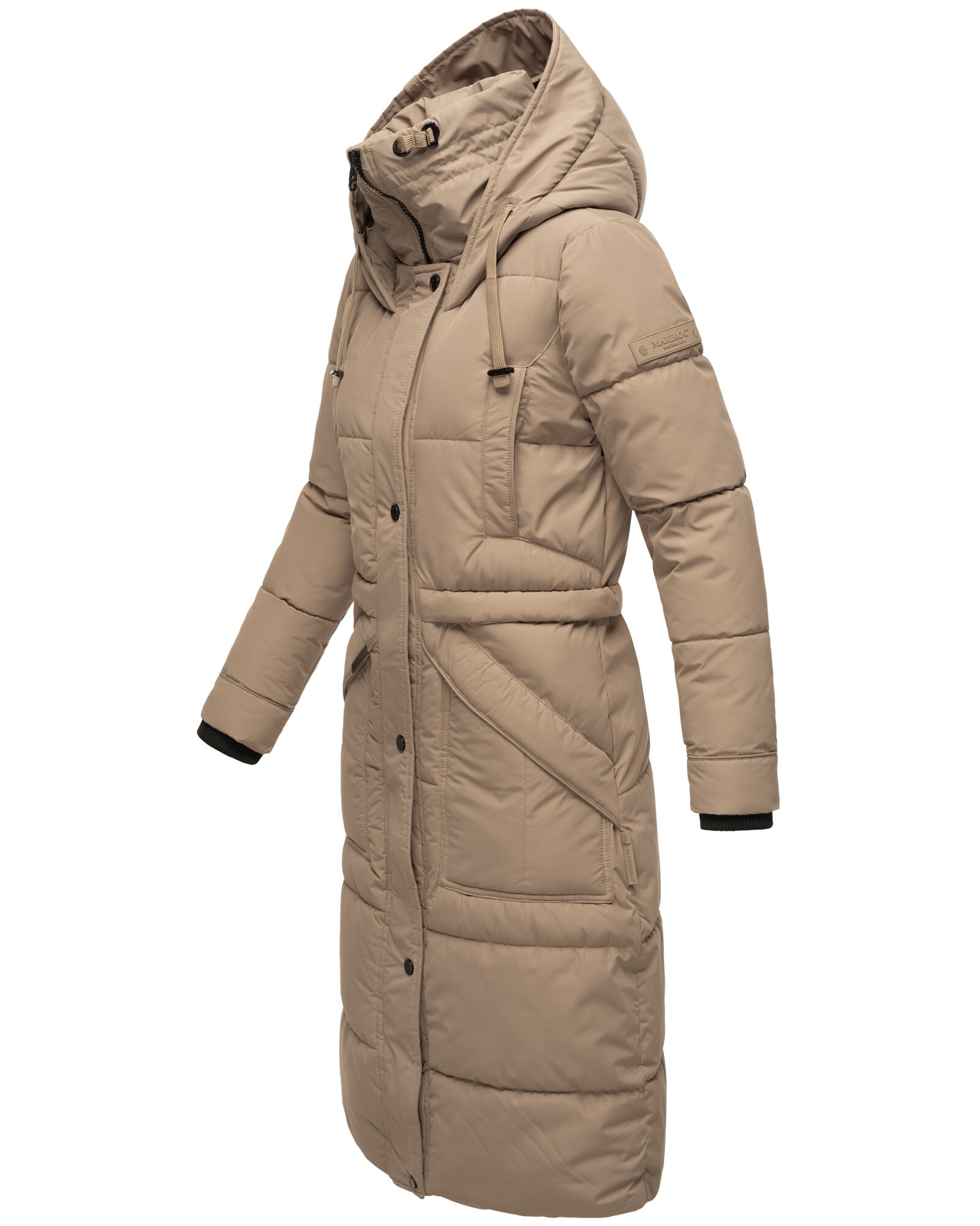 Marikoo Winterjacke »Marikoo Ayumii Damen lange Winter Steppjacke B948«
