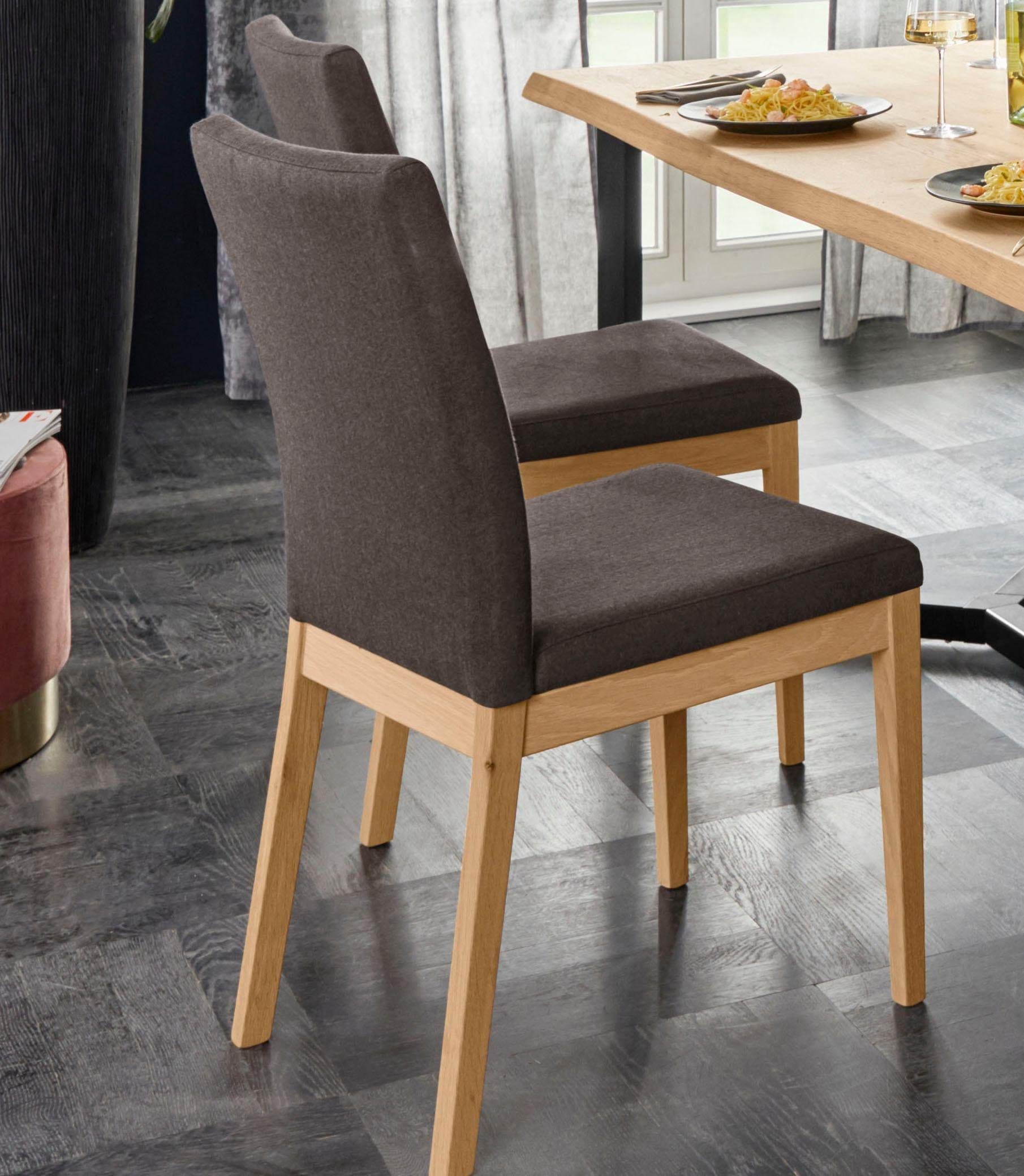 Home affaire Stuhl »Dendres«, (Set), 2 St., Feinstruktur