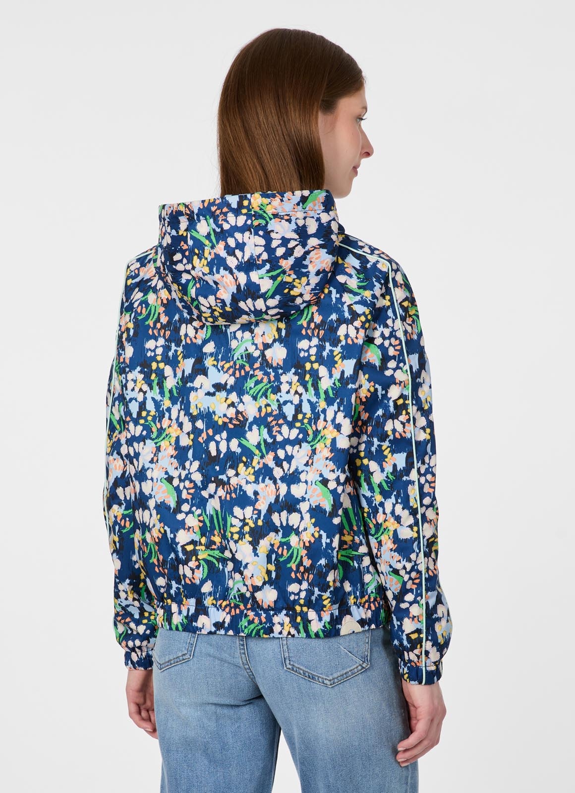 Ragwear Allwetterjacke »ANDRIN PRINT« mit Kapuze Aus dünnem, wasserabweisendem Material mit Print und Kontrastdetails