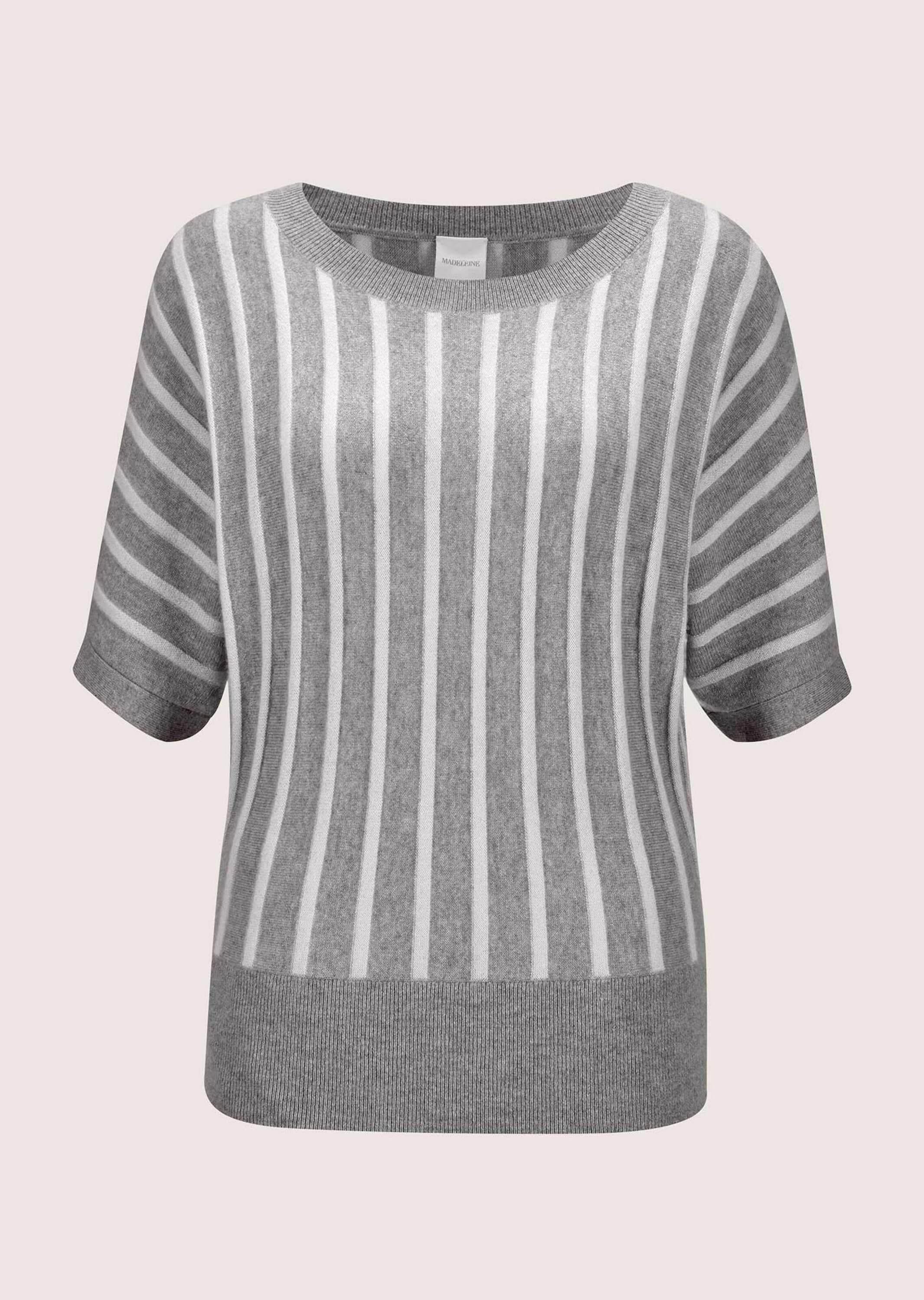 MADELEINE Longpullover »Pullover Sommerlicher Pullover mit Streifen«