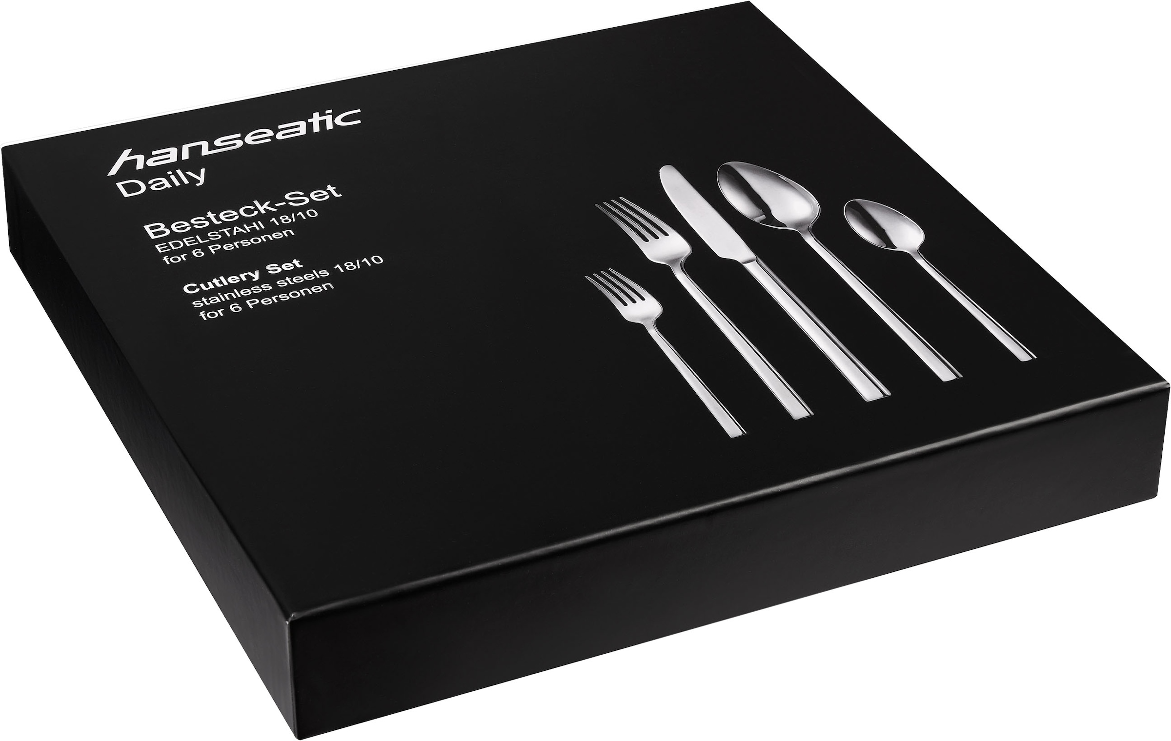 Hanseatic Besteck-Set »DAILY« leichtes und minimalistisches Design