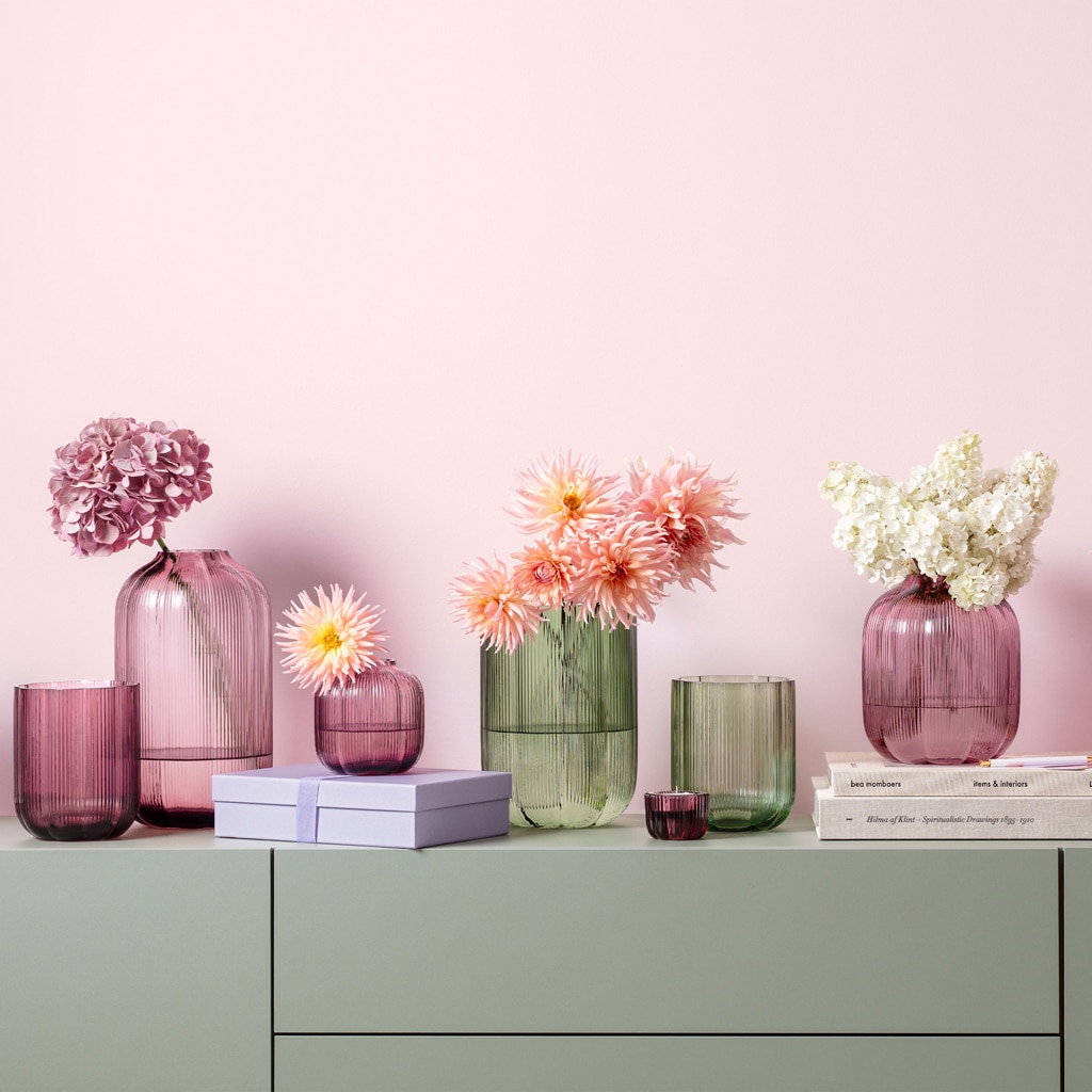 Villeroy & Boch Dekovase »Vase Fleur 11 cm pink« Spülmaschinenfest