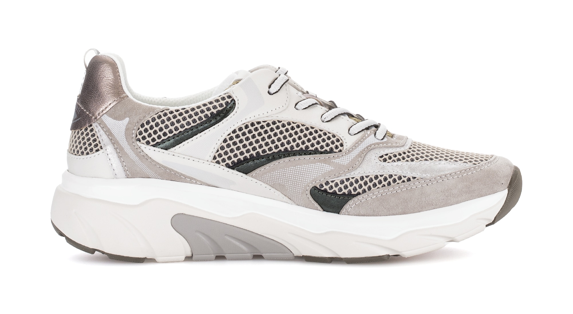 rollingsoft Keilsneaker  , Freizeitschuh, Halbschuh, Schnürschuh mit rollingsoft-Laufsohle