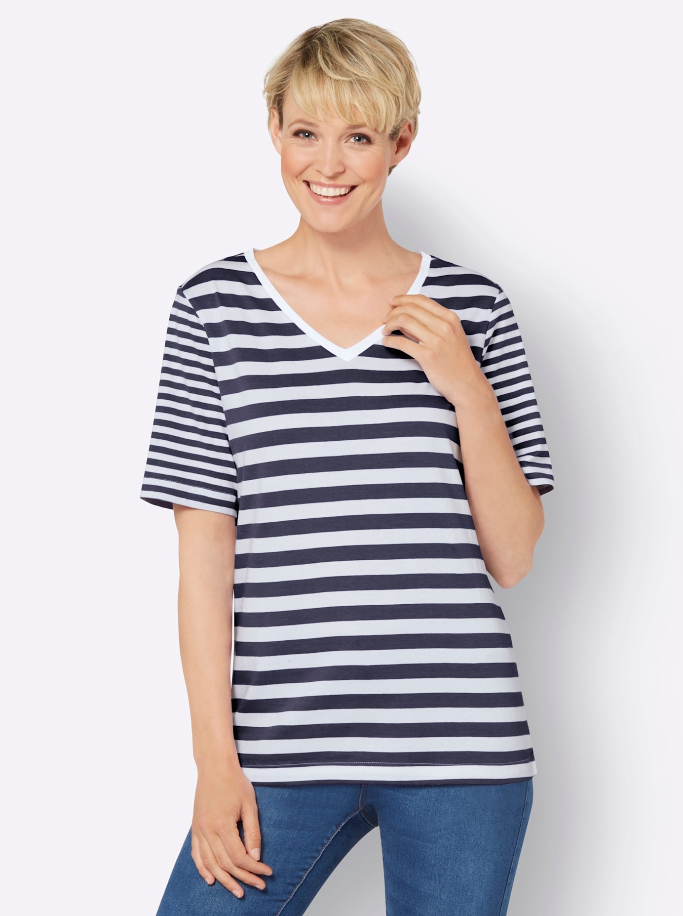 Classic Basics Kurzarmshirt »Kurzarm-Shirt« 1 Stk.