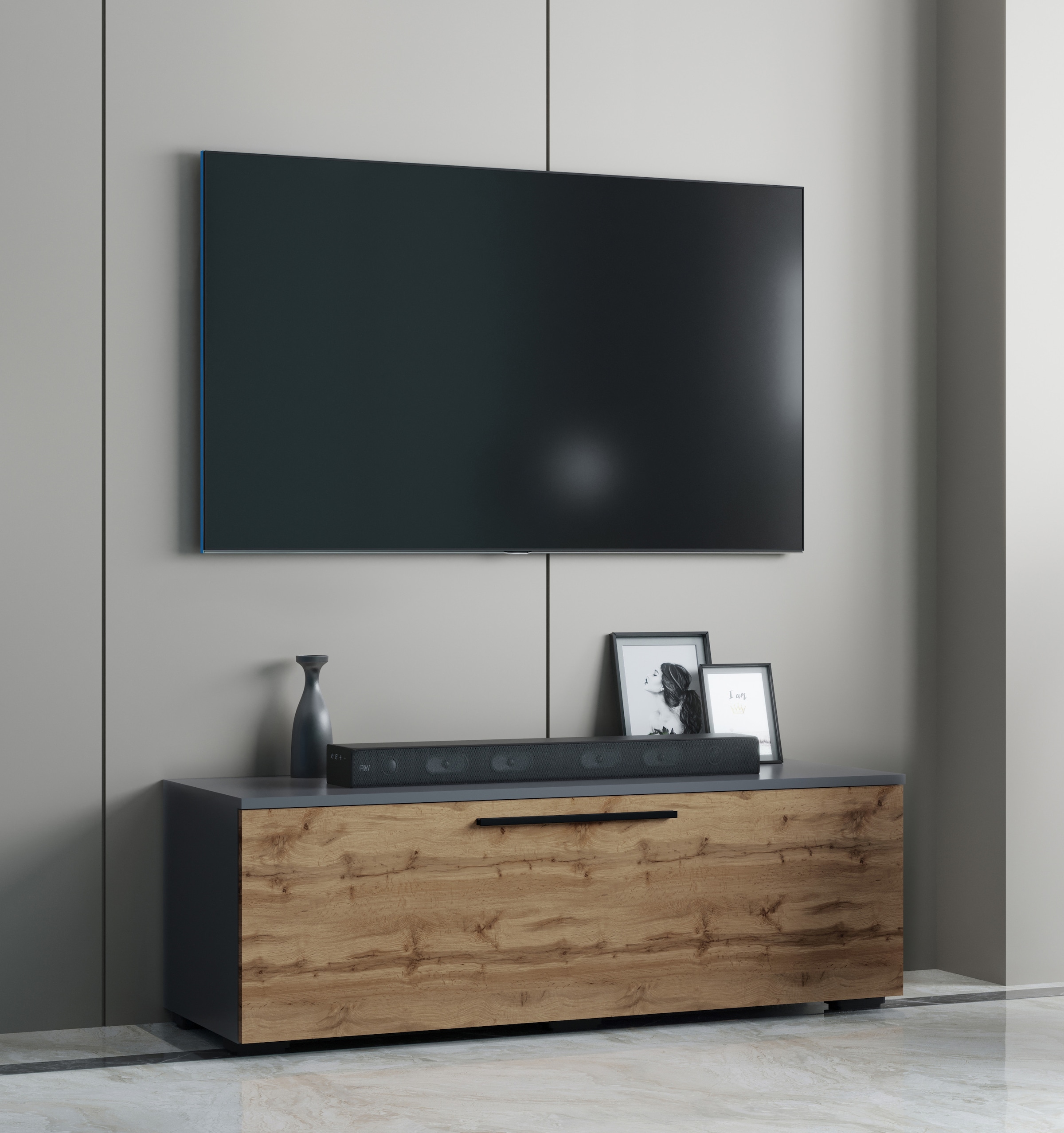 VCM Wohnzimmertisch »Holz TV Lowboard Möbel Fernsehschrank Arila M«
