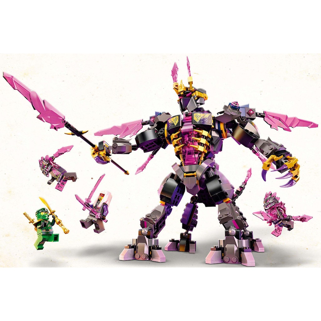 LEGO® Konstruktionsspielsteine »Der Kristallkönig (71772), LEGO® NINJAGO«, (722 St.)