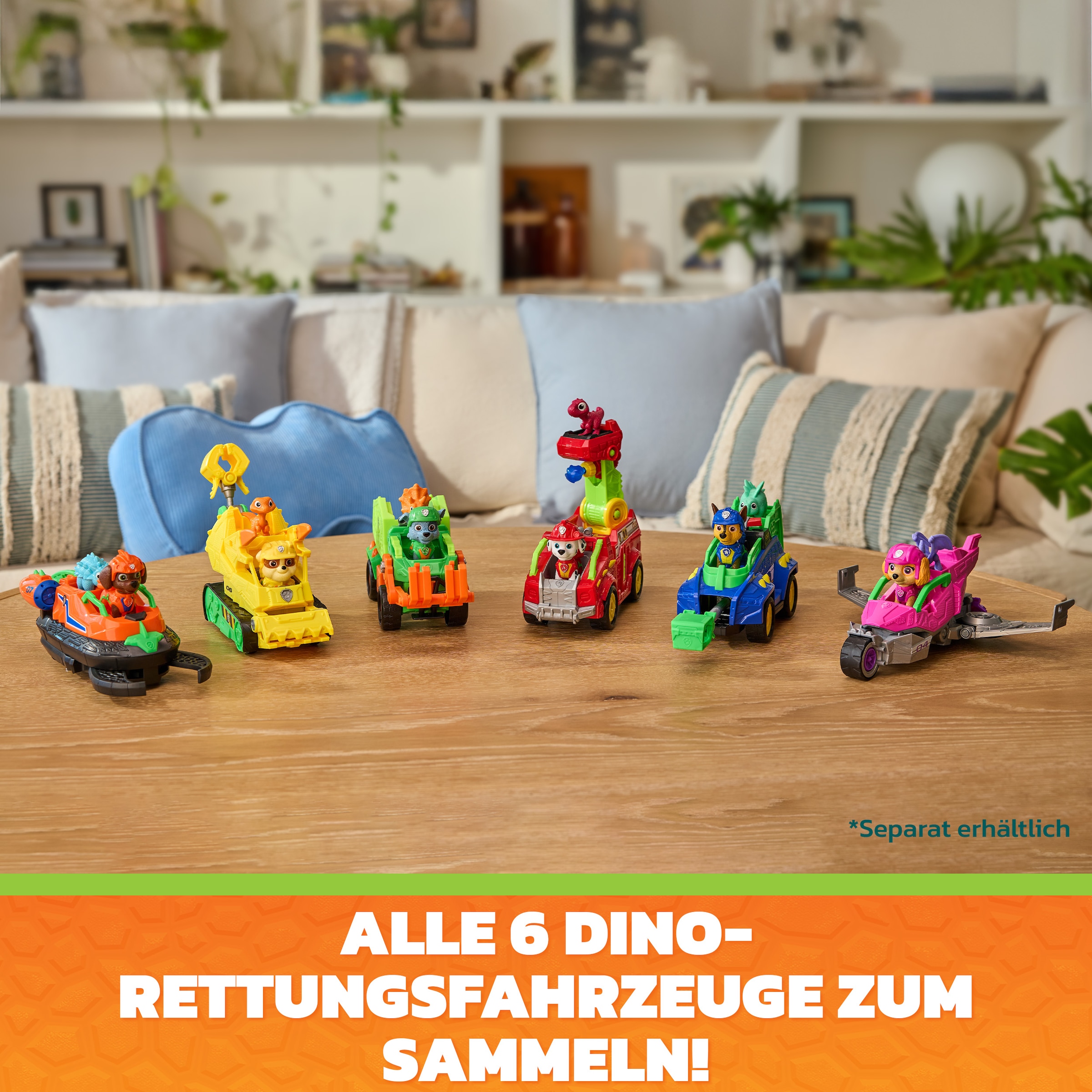 Spin Master Spielzeug-Auto »PAW Patrol: Der Dino Film, Skyes Dino-Rettungsjet«