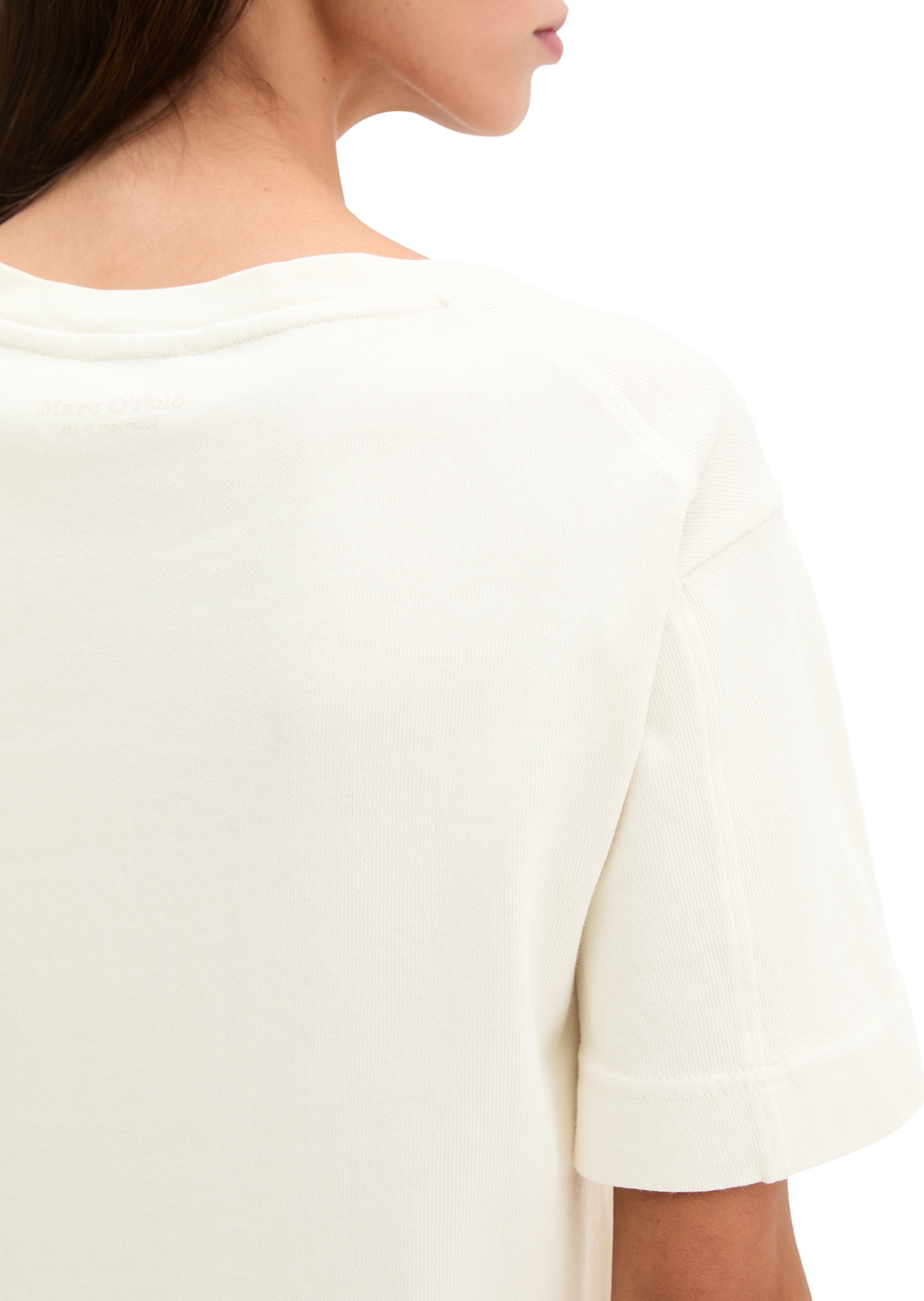 Marc O'Polo T-Shirt loose fit mit aufgesetzter Satin-Tasche