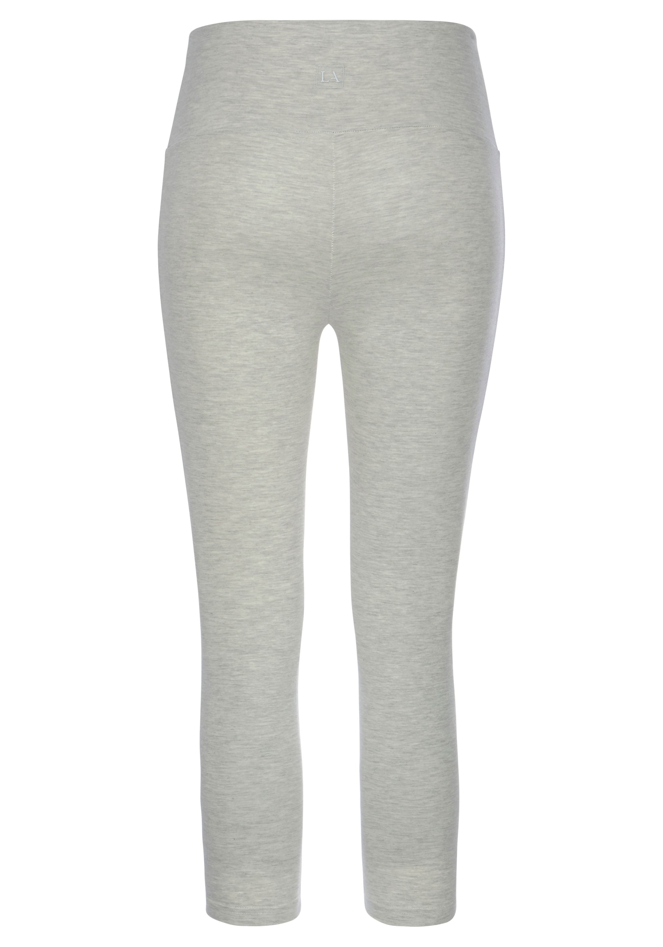 LASCANA Caprileggings, mit breitem weichem Bündchen, Loungewear