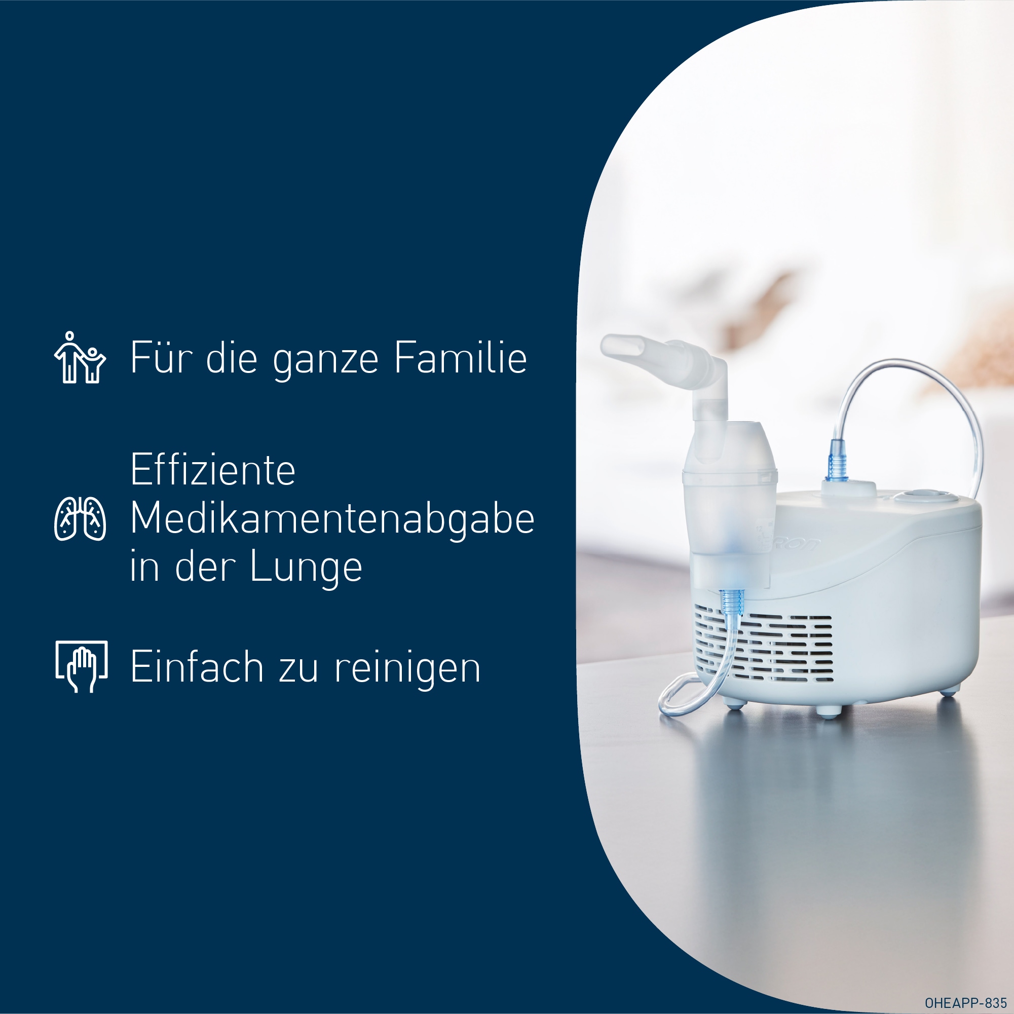 Omron Inhalationsgerät »X101 Easy zur effektiven Behandlung von Atemwegserkrankungen«