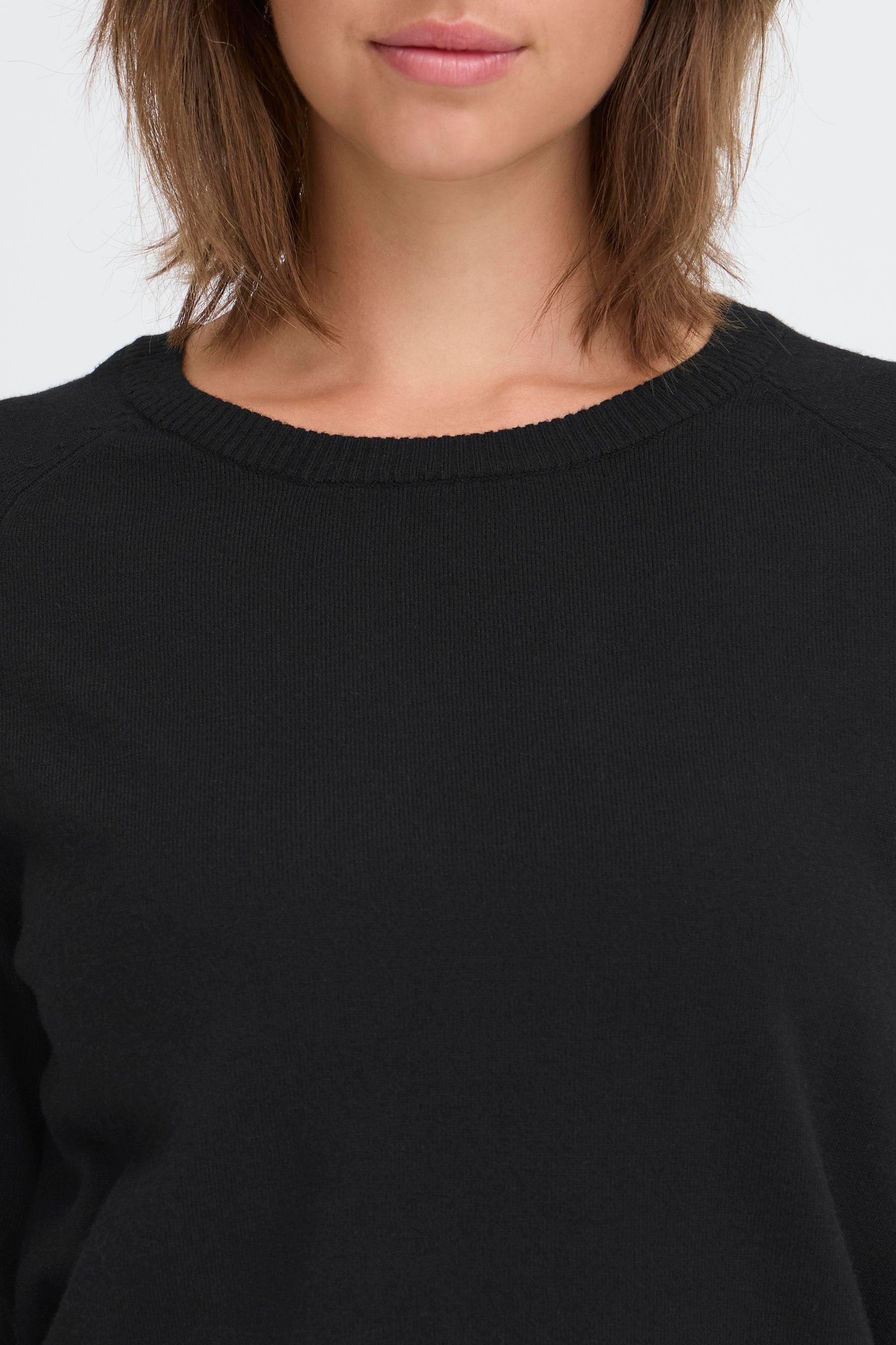 OXMO Strickfleece-Pullover »Strickpullover OXBMMNORA RAGLAN JUMPER«