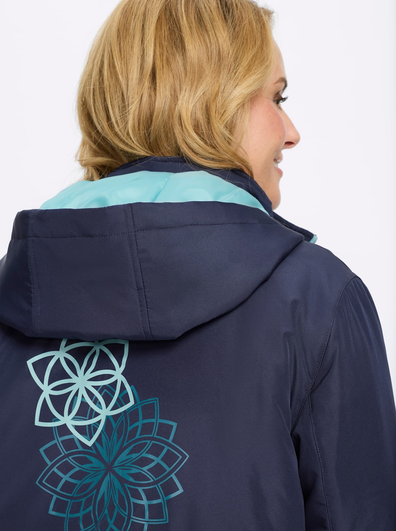 Classic Basics Langjacke mit Kapuze