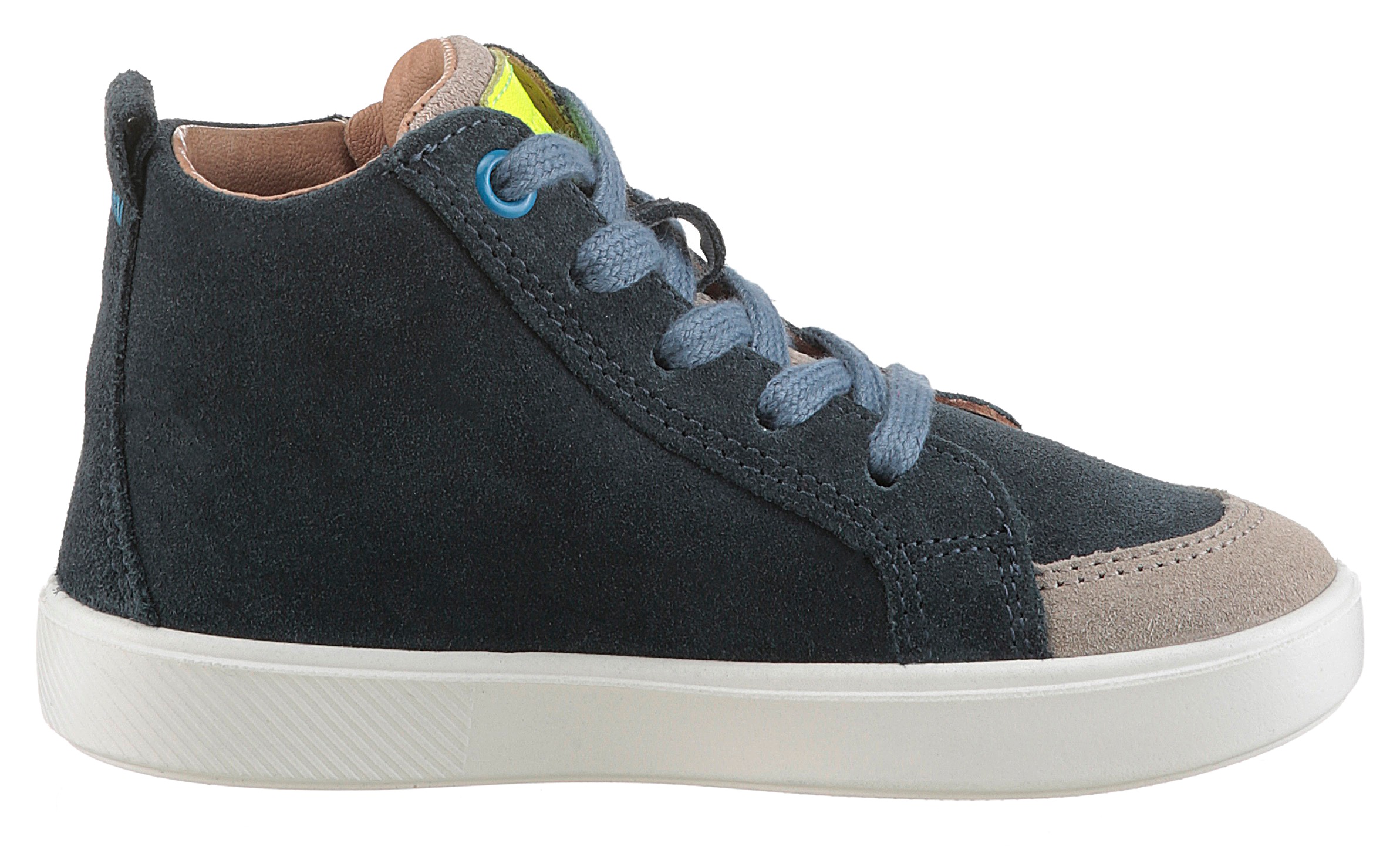 Superfit Sneaker »SUPIES WMS: mittel«, Schnürschuh mit Innenreißverschluss, Größenschablone zum Download