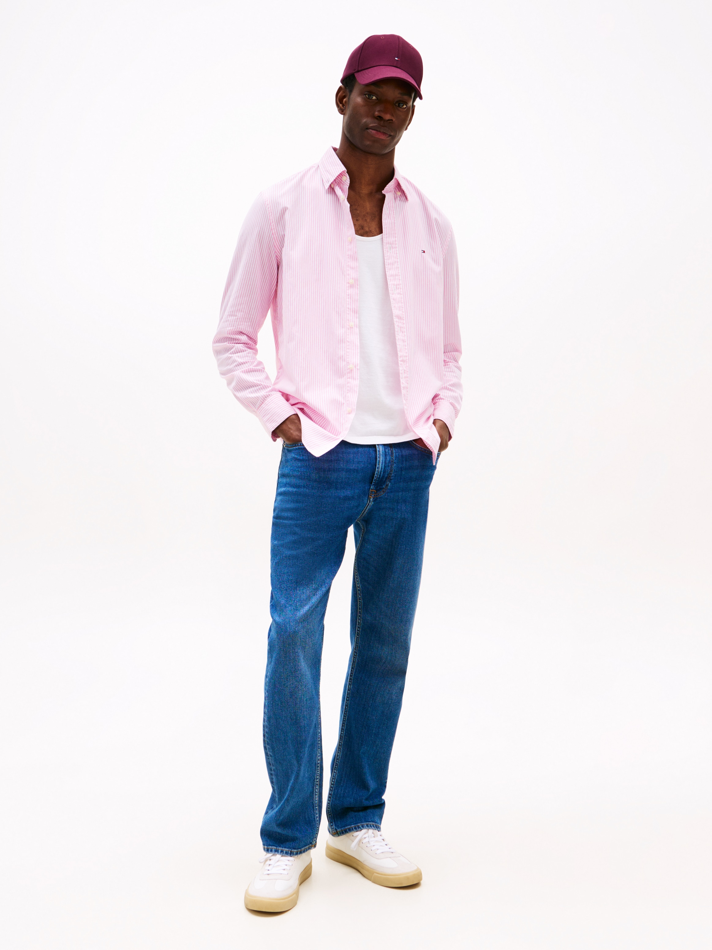 Tommy Hilfiger Straight-Jeans, in blauer Waschung