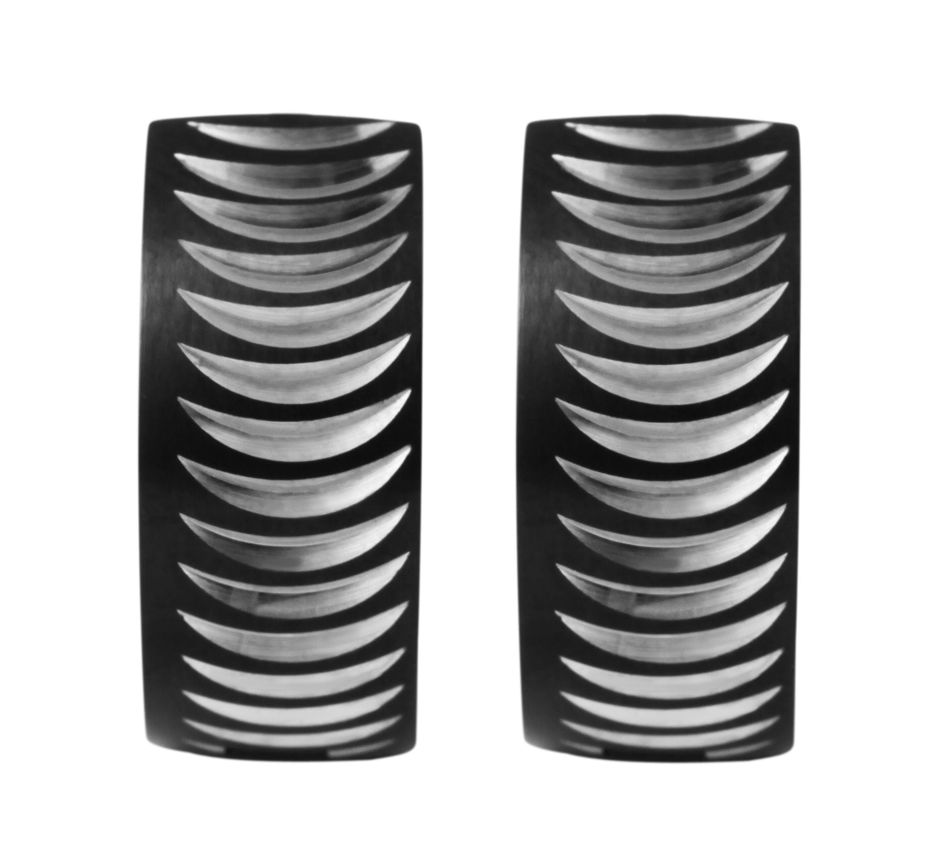 Adelia´s Paar Creolen »Damen Ohrringe ¿ Klappcreole aus Edelstahl«