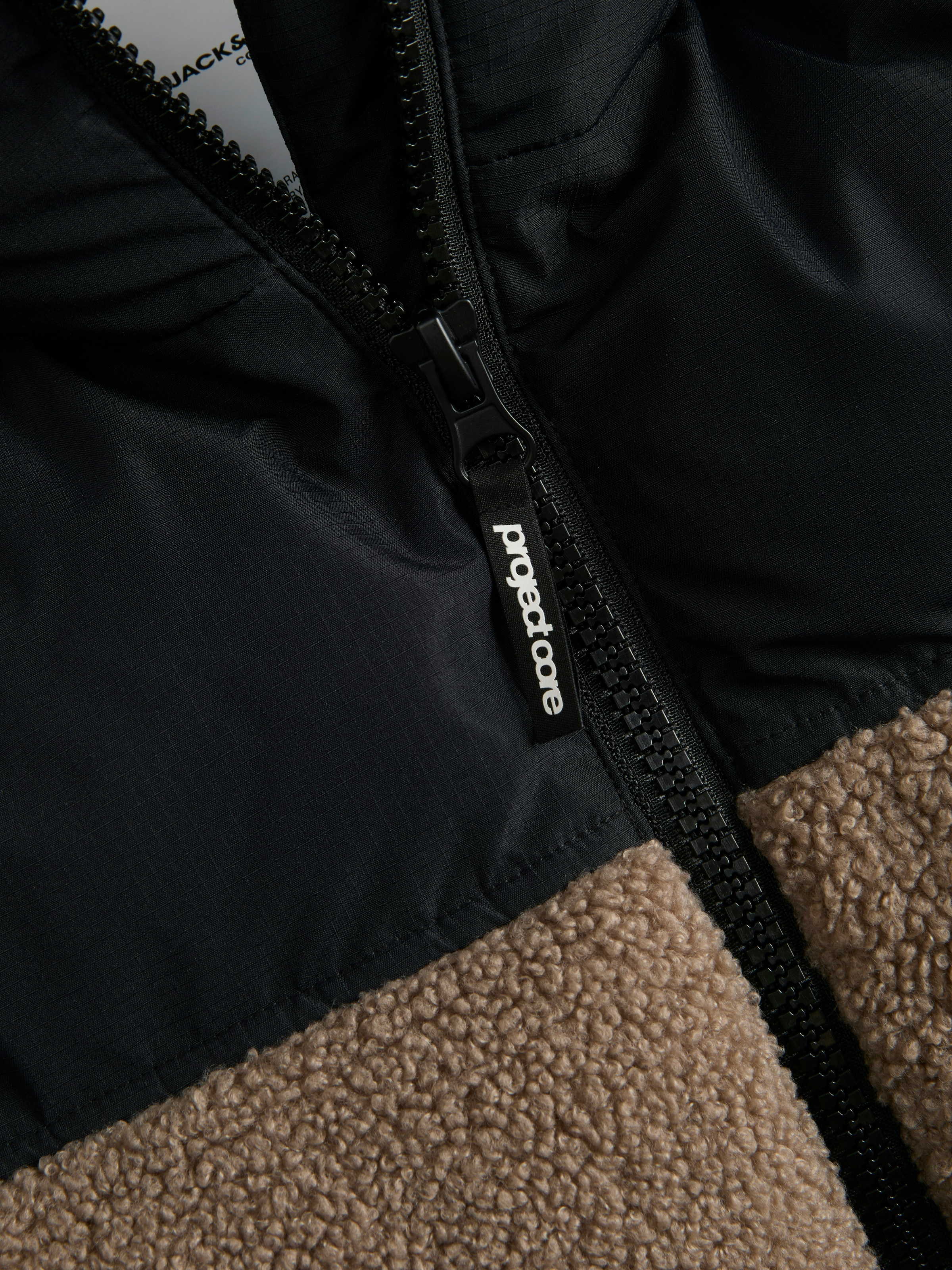 Jack & Jones Steppjacke »JCOFLARE TEDDY PUFFER JACKET«