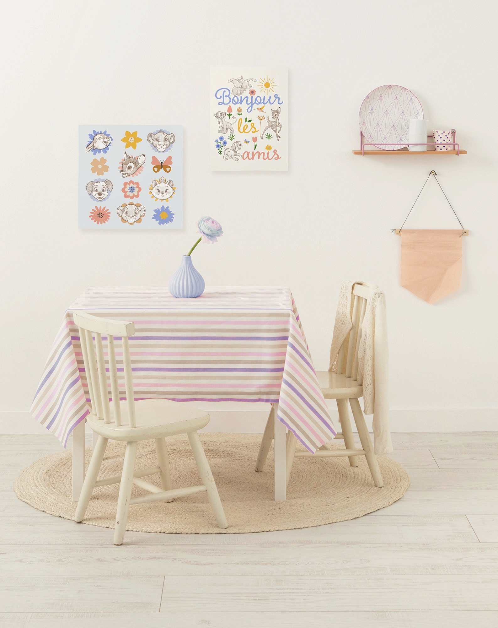 Komar Leinwandbild »Disney Classics Bonjour«, Disney, (1 St.), 30 x 40 cm (Breite x Höhe) - Kinderzimmer, Dekoration