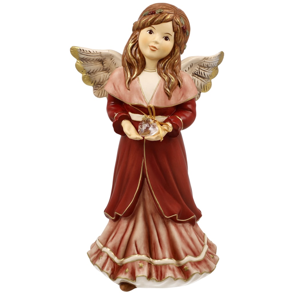 Goebel Engelfigur »Himmelsboten, Weihnachtsdeko rot«