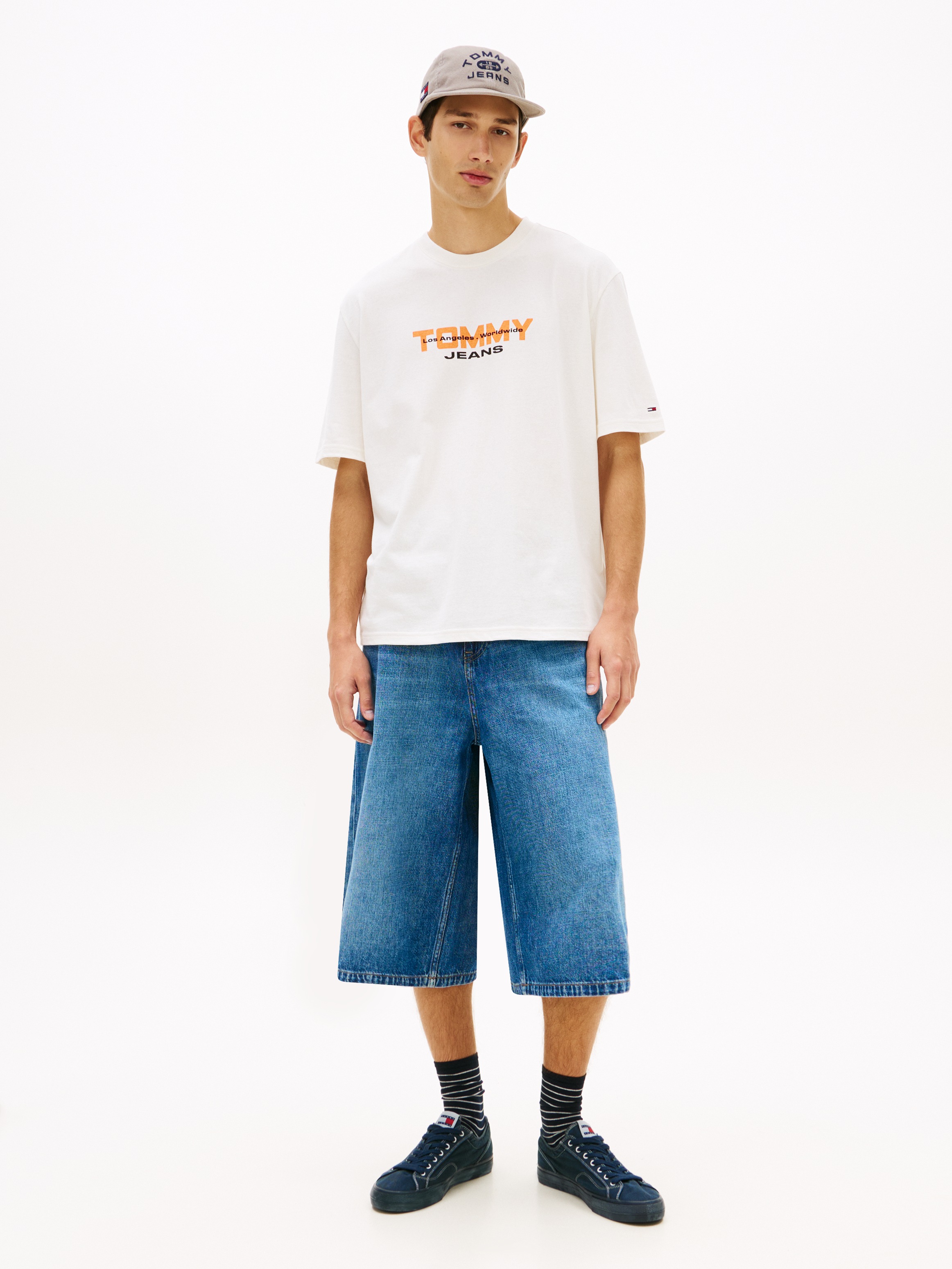 Tommy Jeans T-Shirt »TJM 90S BLOCK« Relaxed fit mit Rundhalsausschnitt