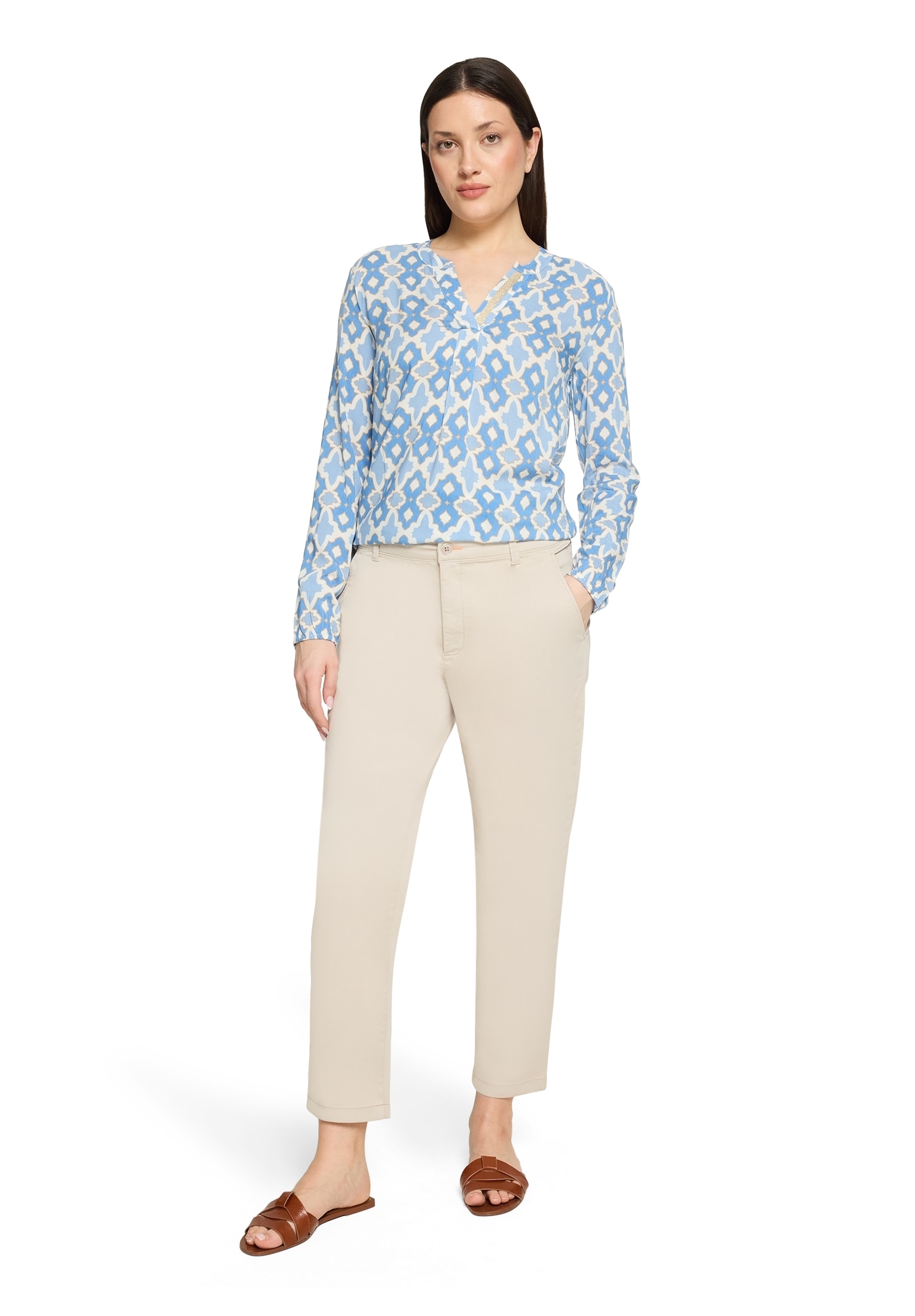 Cartoon Klassische Bluse »Blusenshirt mit Muster«