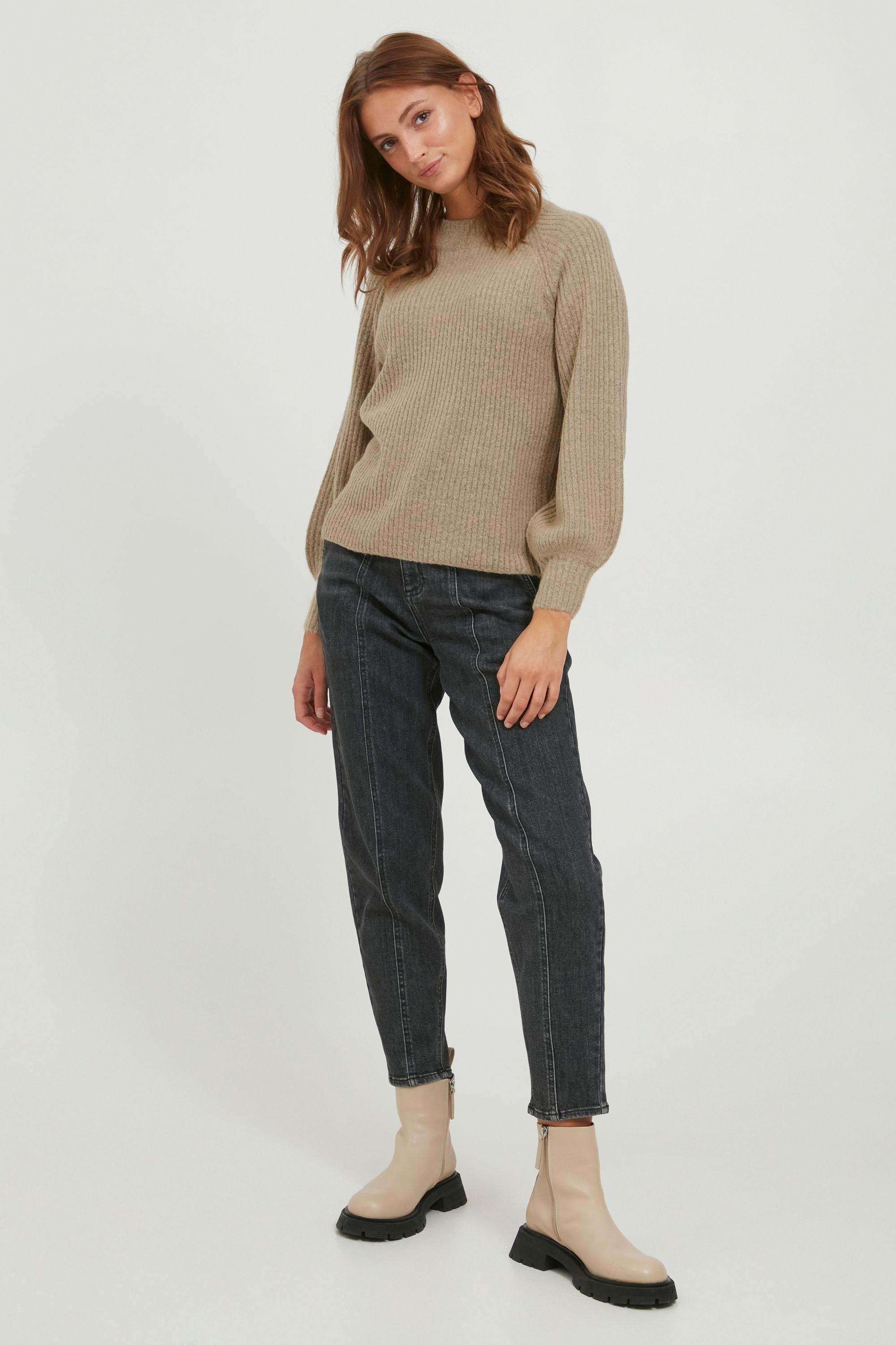 b.young Strickfleece-Pullover »Strickpullover BYNora«