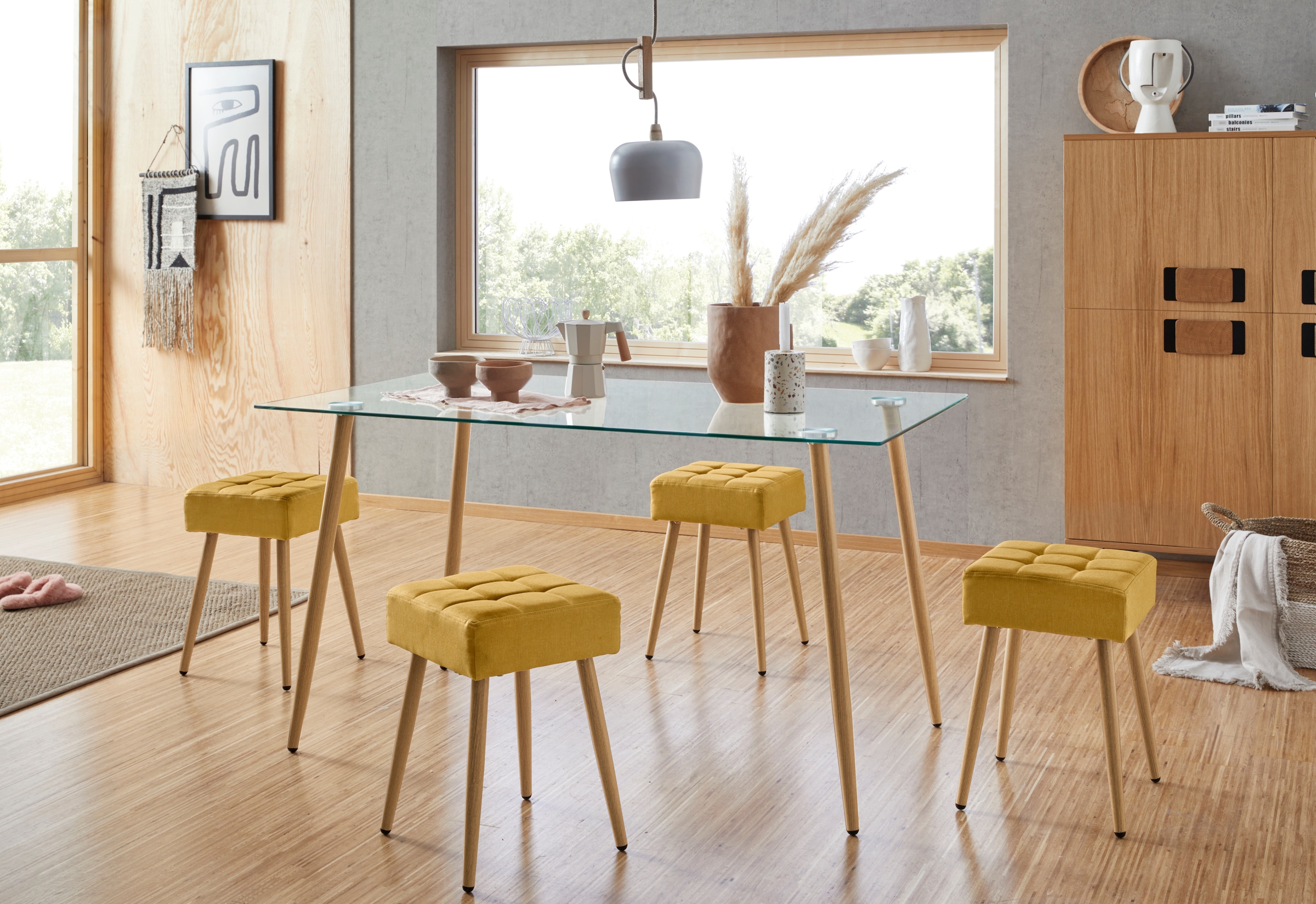 OTTO home Glastisch »Miller« Breite 140 cm