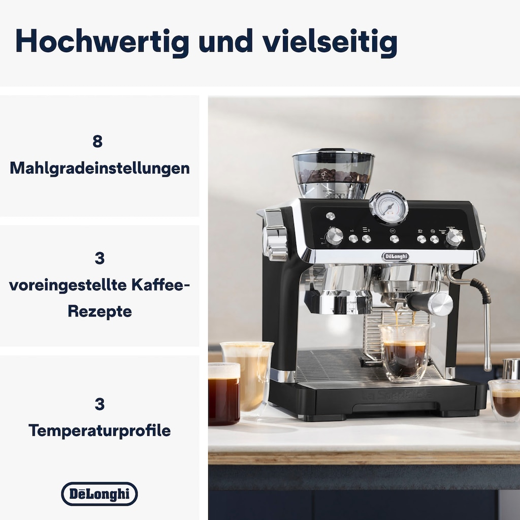 De'Longhi Siebträgermaschine »La Specialista Prestigio EC9355.BM«