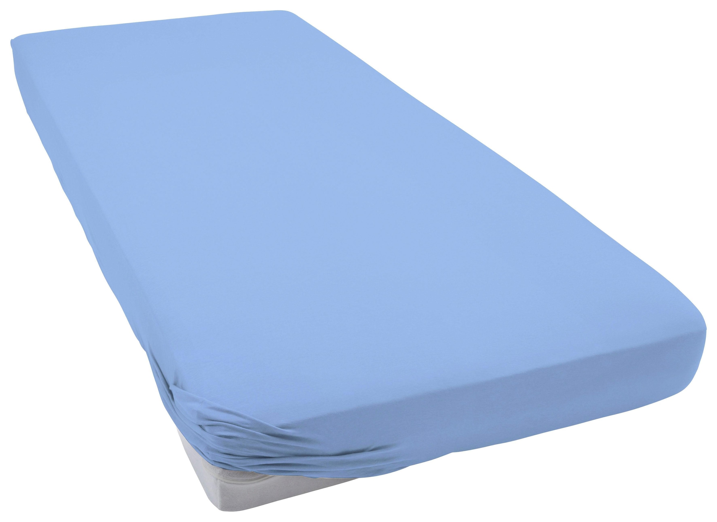 Janine Spannbettlaken »MAKO-FEINJERSEY 5007«, aus 100% Baumwolle, für Matratzen bis 26 cm Höhe