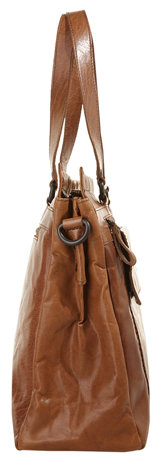 Spikes & Sparrow Shopper »LAPTOP SHOULDERBAG«, echt Leder