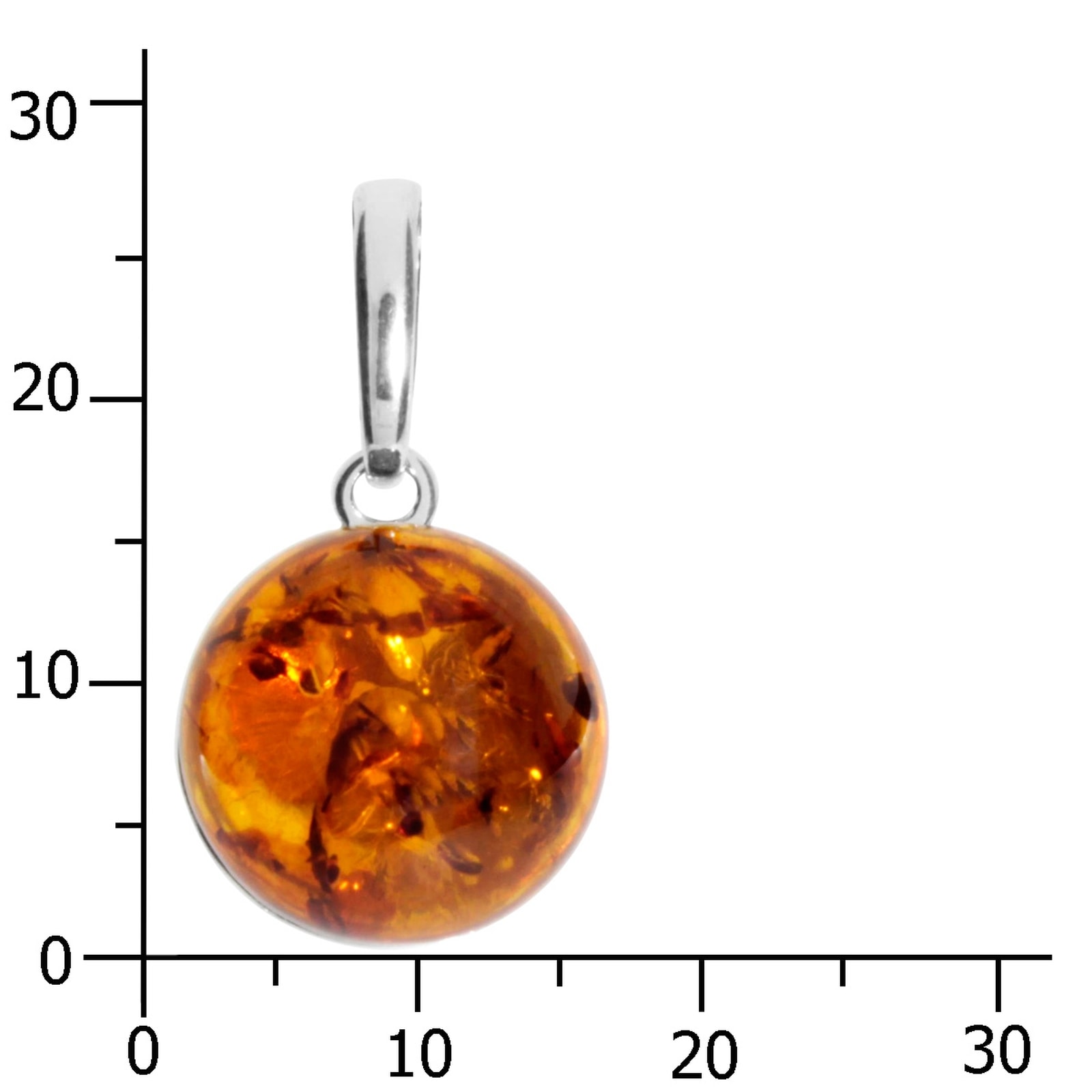 OSTSEE-SCHMUCK Kettenanhänger »- Dolores - Silber 925/000 - Bernstein«